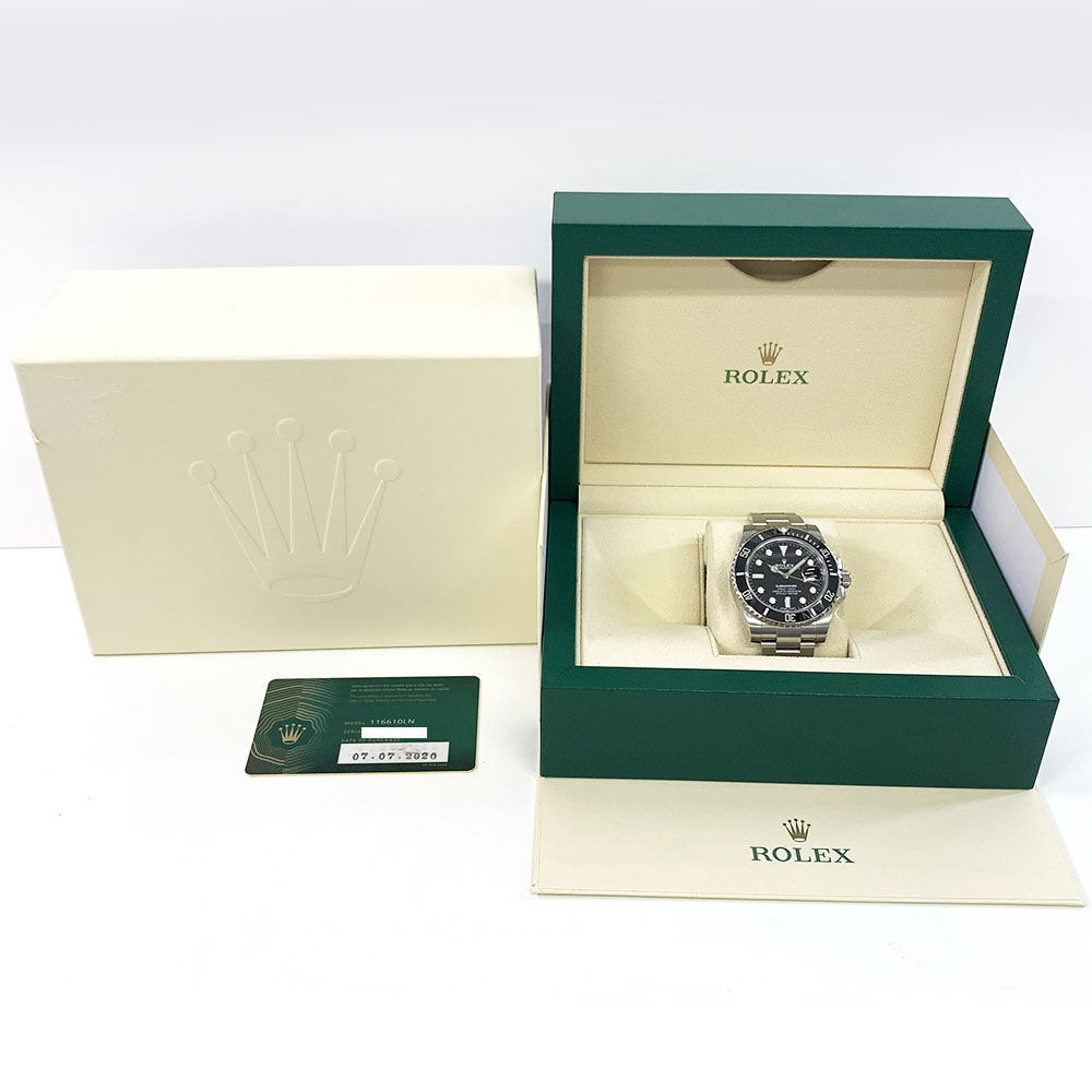 Rolex Submariner Oyster Bracelet 116610LN Stainless Steel Black Dial 2020