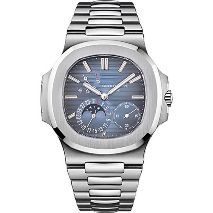 Patek Philippe Nautilus Steel Blue Dial 5712/1A-001 Full Set Watch 2008