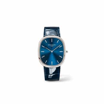 Patek Philippe Ellipse 5738P-001 34.5mm Platinum with Blue Dial Watch 2024