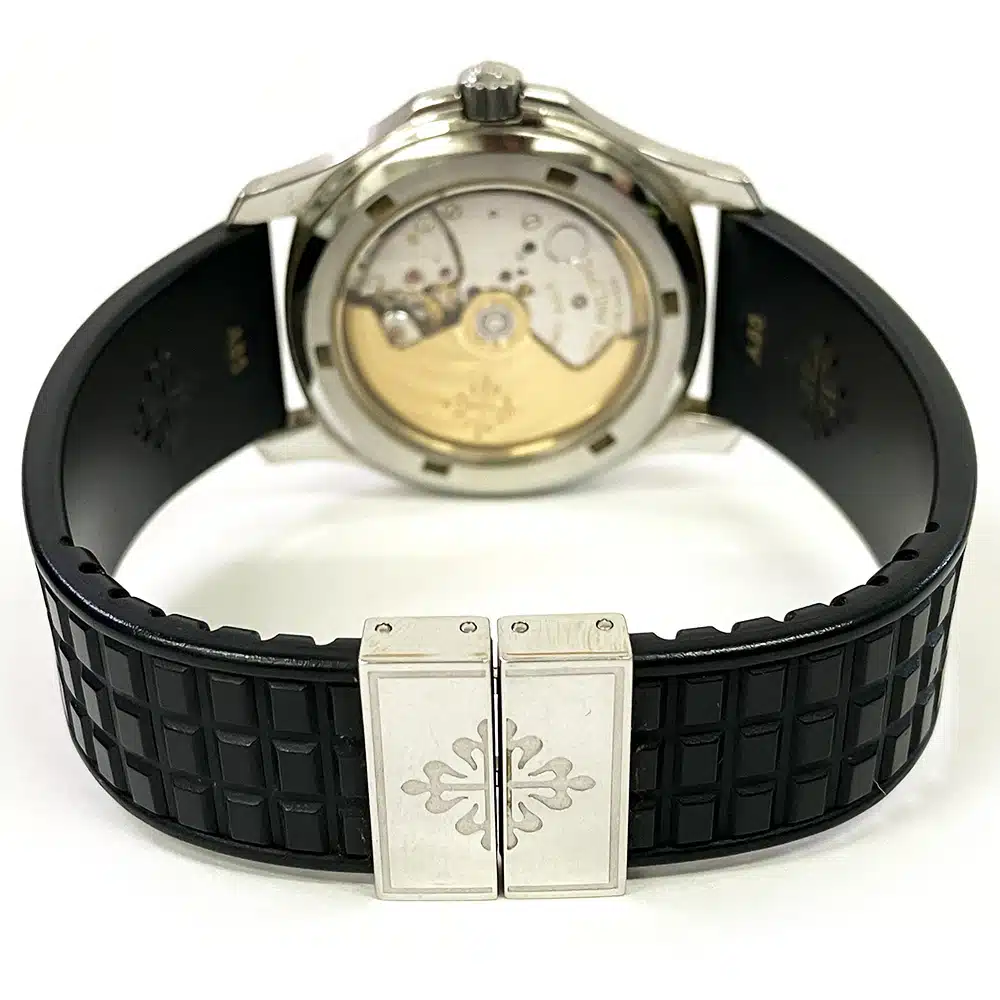 Patek Philippe Aquanaut 5066A-010 Stainless Steel With Blue Dial Watch – image 6