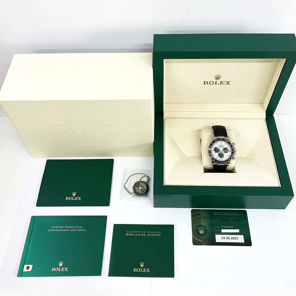 Rolex Cosmograph Daytona 40mm 116519LN White Gold with Black Dial Watch 2023 – image 8