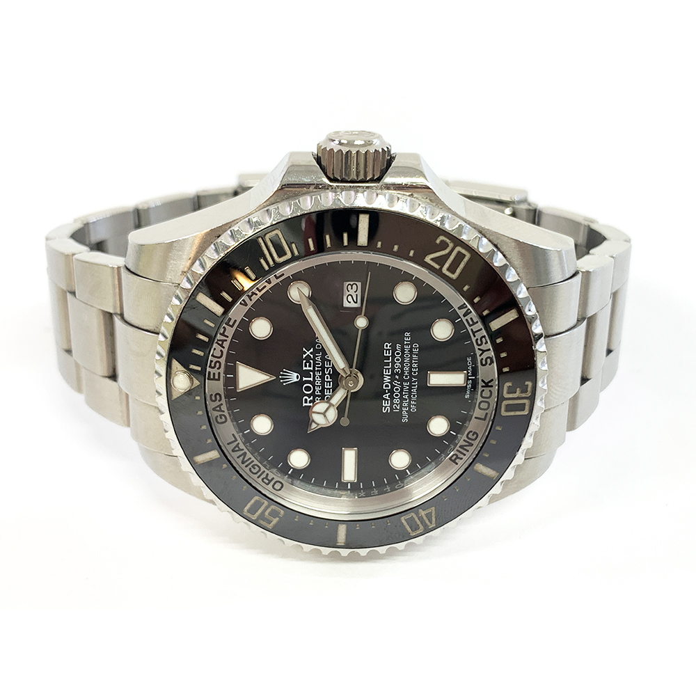 Rolex Sea-Dweller Deepsea 116660 Steel Oyster Bracelet Watch Black Dial 2018