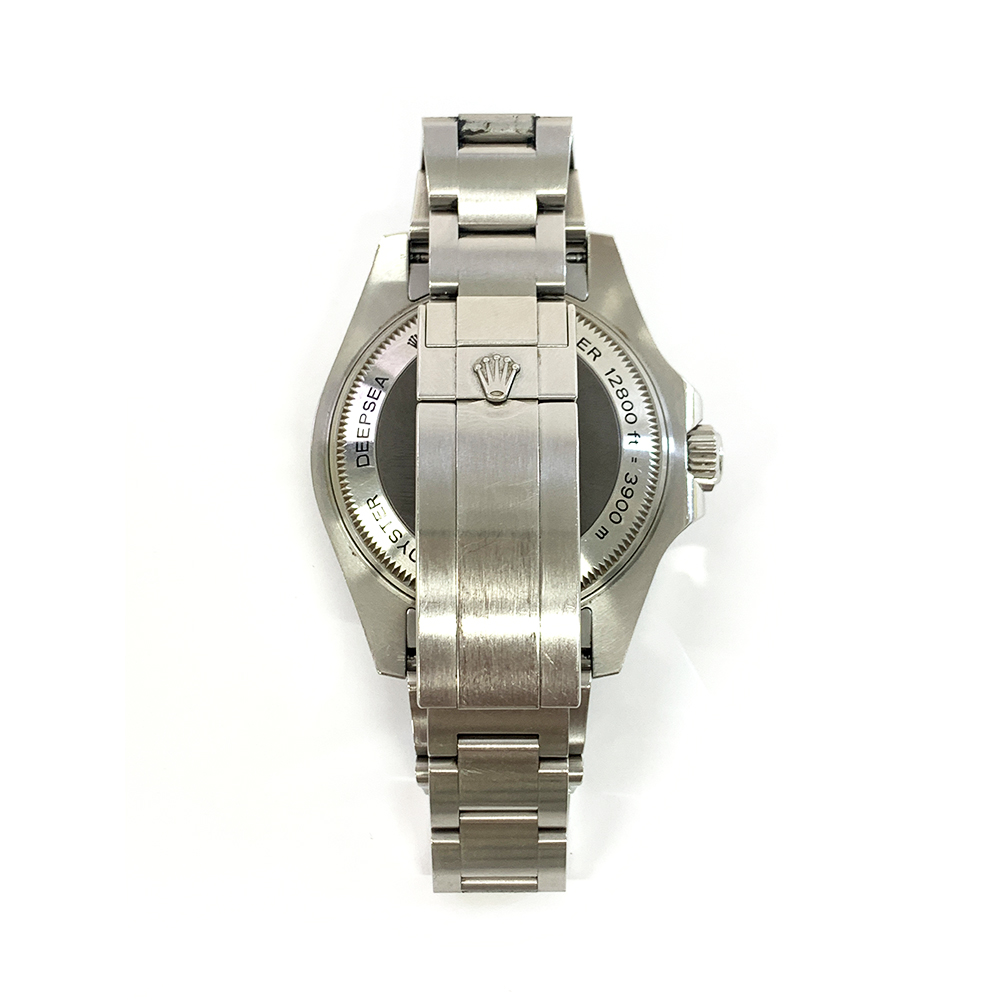 Rolex Sea-Dweller Deepsea 116660 Steel Oyster Bracelet Watch Black Dial 2018