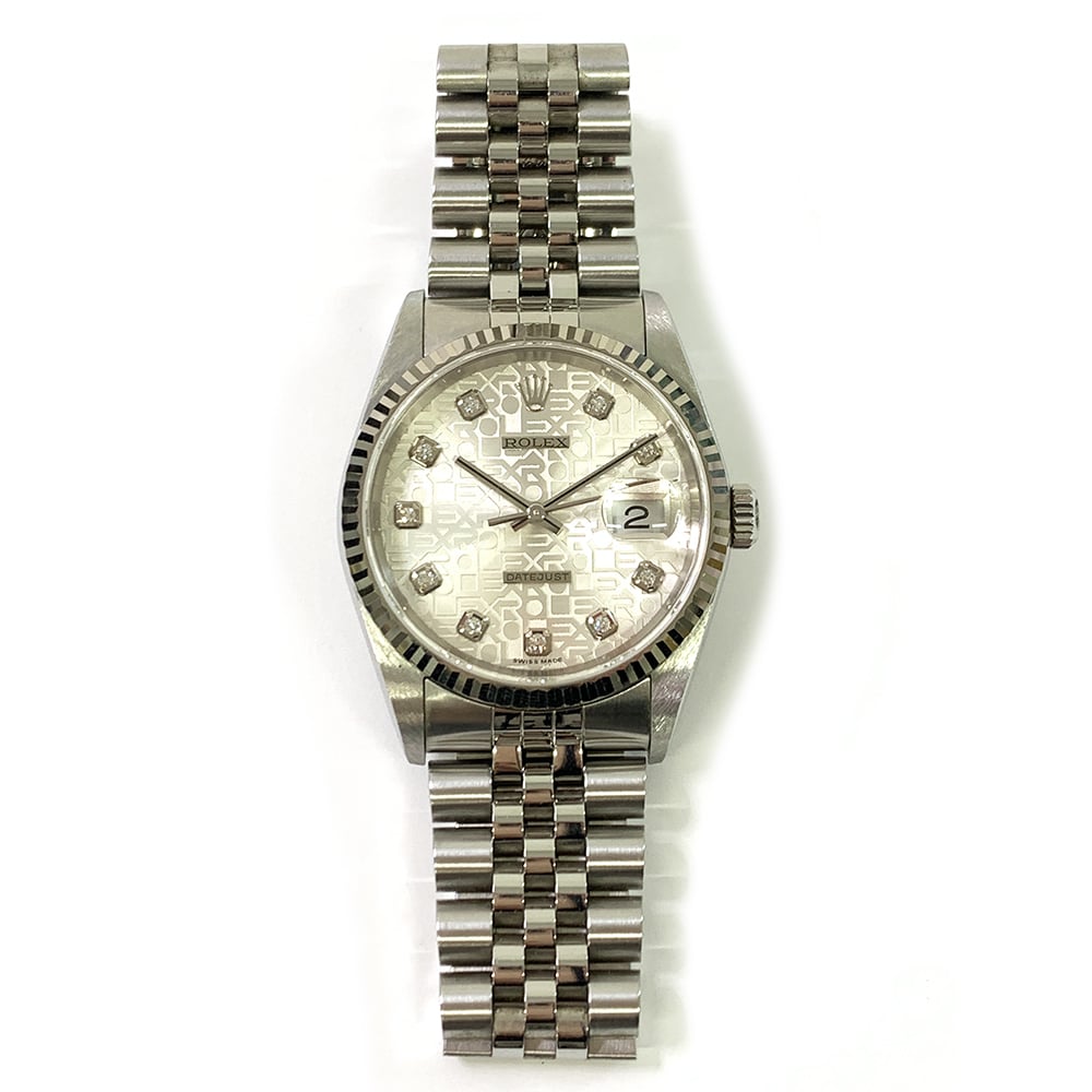Rolex Datejust 36 16234 Stainless Steel with Silver Dial Watch 1980