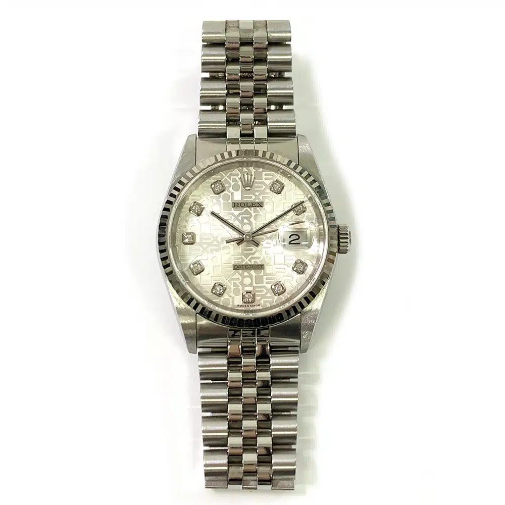 Rolex Datejust 36 16234 Stainless Steel with Silver Dial Watch 1980 – image 3