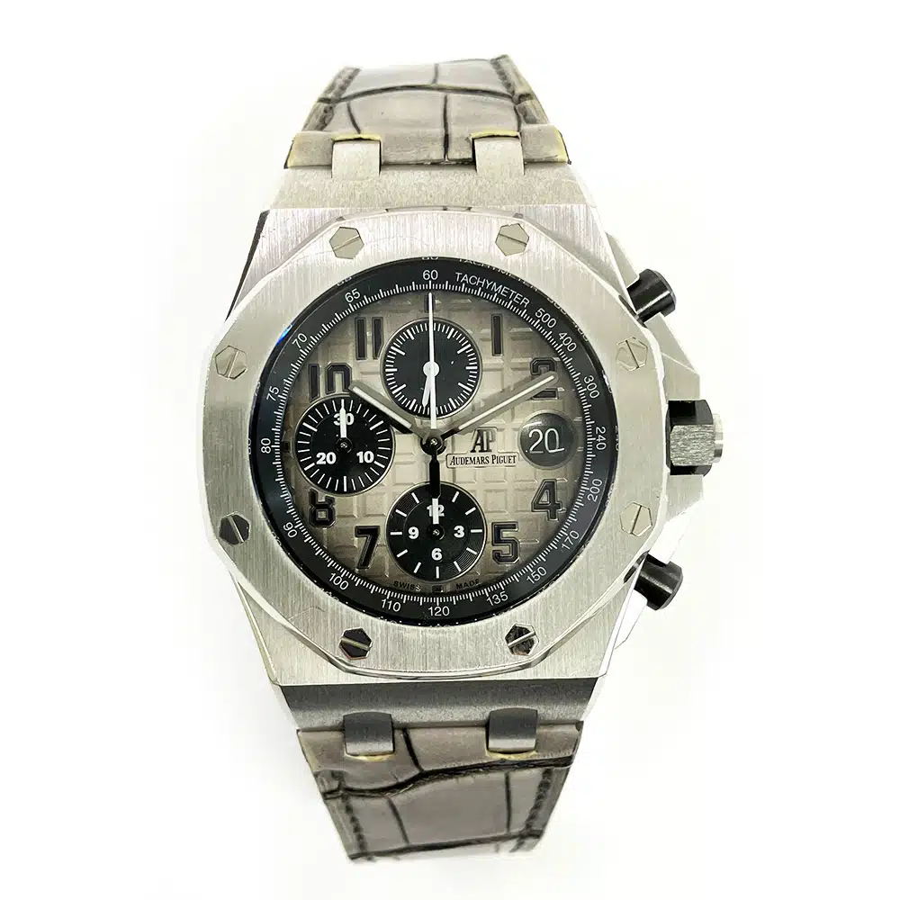 Audemars Piguet Royal Oak Offshore 42mm 26470PT.OO.1000PT.01 Platinum with Grey Dial Watch 2017 – image 2