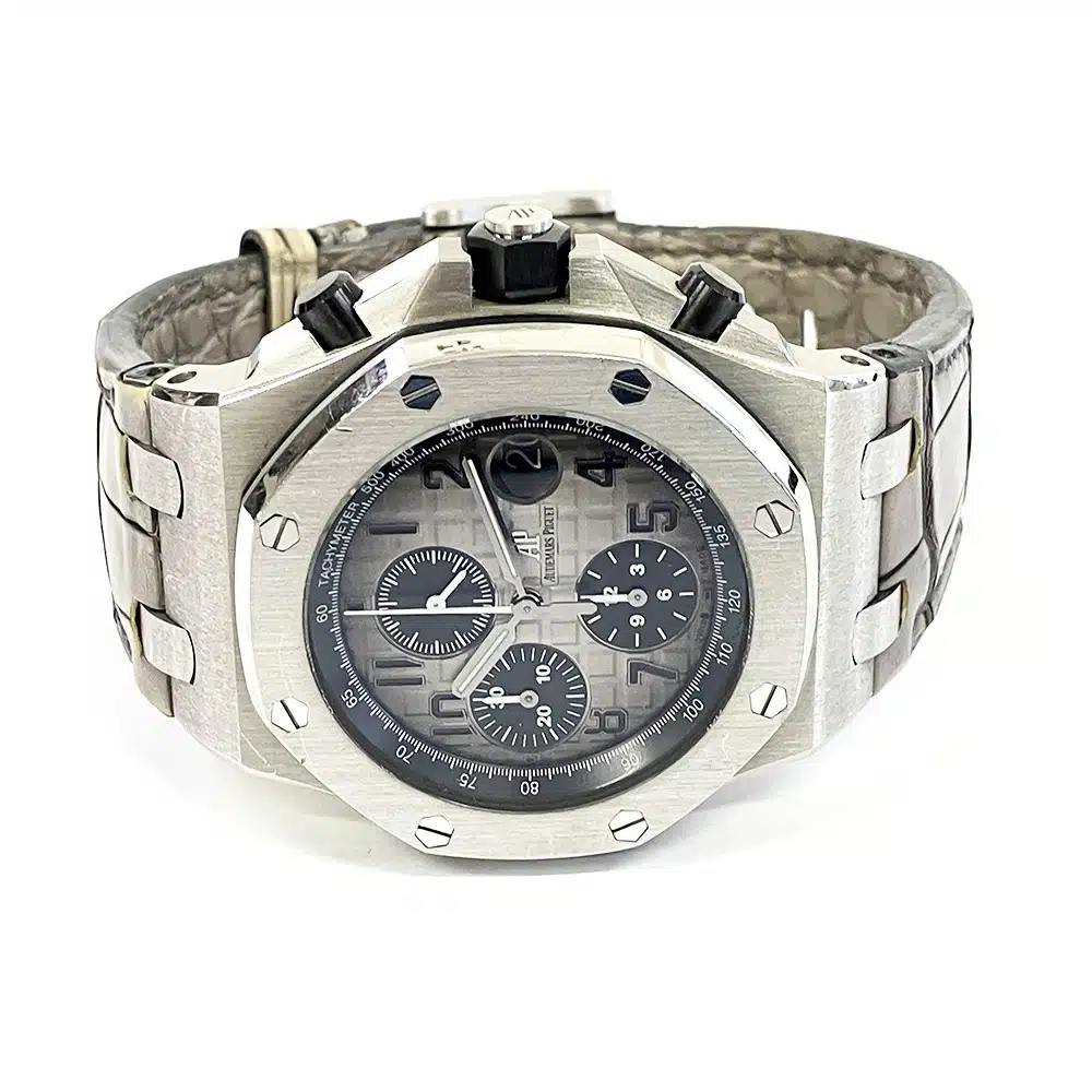 Audemars Piguet Royal Oak Offshore 42mm 26470PT.OO.1000PT.01 Platinum with Grey Dial Watch 2017 – image 3