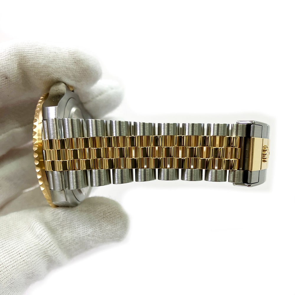 Rolex GMT Master II Black Dial 126713GRNR Stainless Steel & Yellow Gold Watch Jubilee 2023