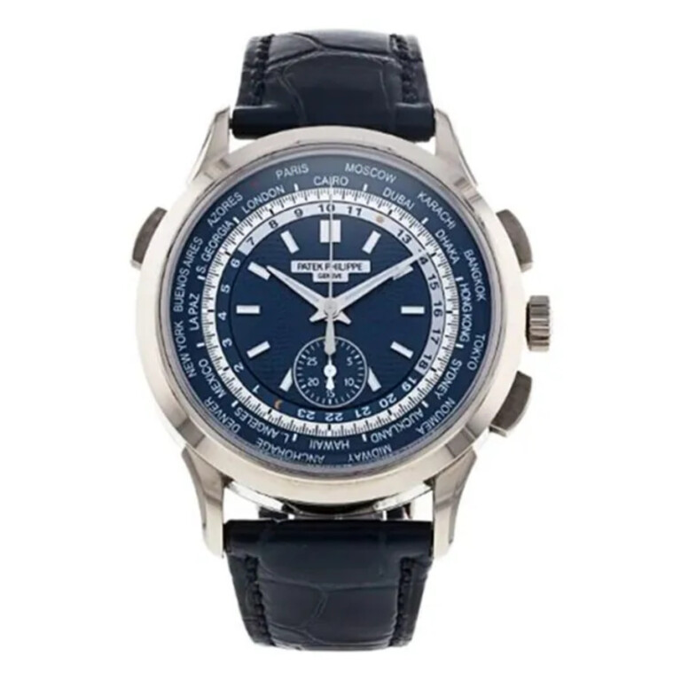 Patek Philippe World Time Chronograph 5930G-001 white gold watch
