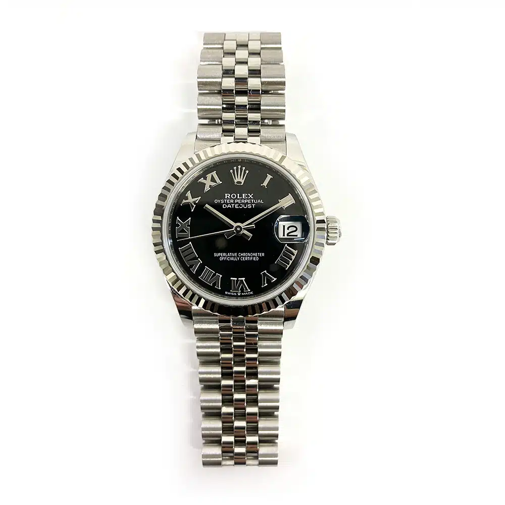 Rolex Datejust 31 278274-0002 Jubilee Stainless Steel with Black Roman Dial Watch 2024 – image 3