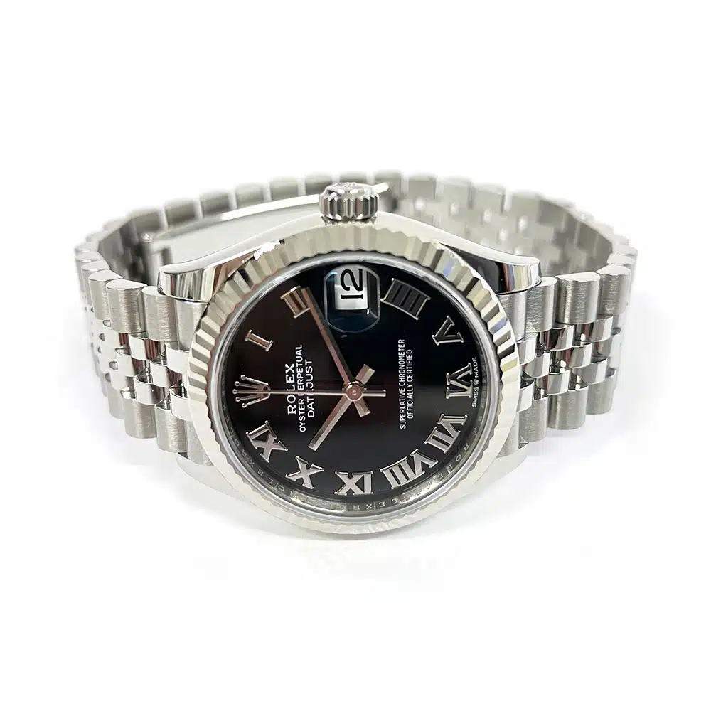 Rolex Datejust 31 278274-0002 Jubilee Stainless Steel with Black Roman Dial Watch 2024 – image 4