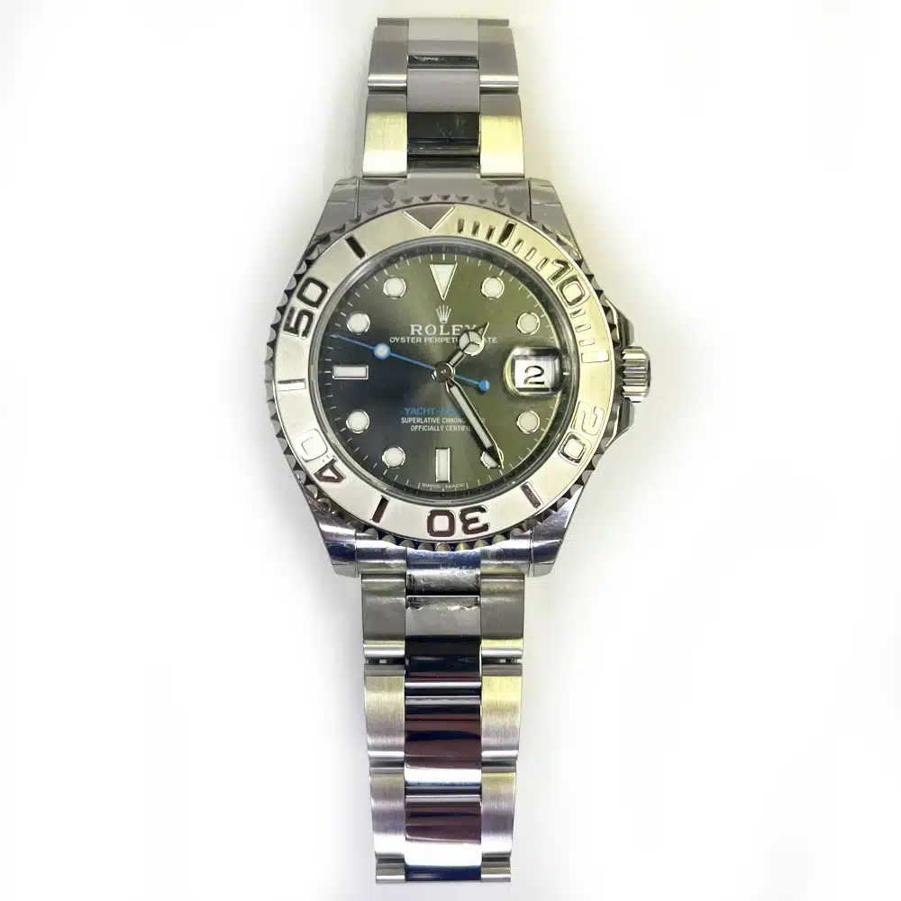 Rolex Yacht-Master 37 268622 37mm Platinum with Slate Dial Watch 2017 – image 3