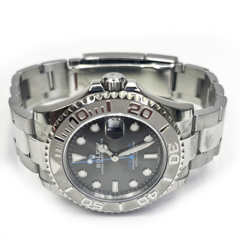 Rolex Yacht-Master 37 268622 37mm Platinum with Slate Dial Watch 2017