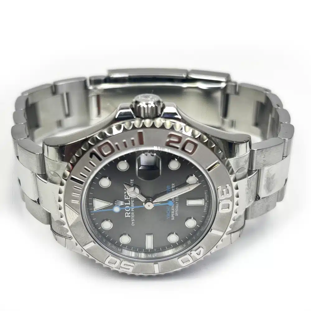 Rolex Yacht-Master 37 268622 37mm Platinum with Slate Dial Watch 2017 – image 4