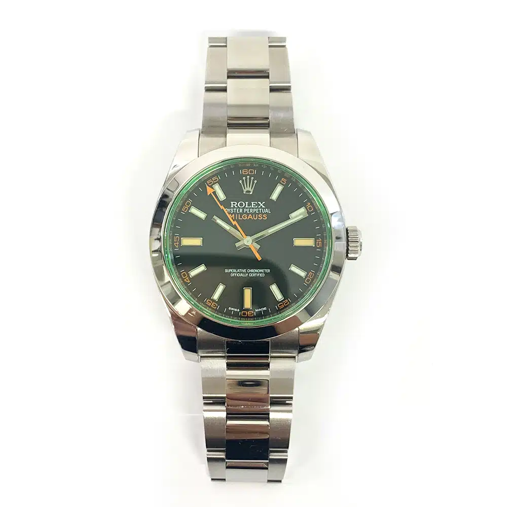 Rolex Milgauss 40mm Stainless Steel with Black Dial 116400GV Watch – image 2