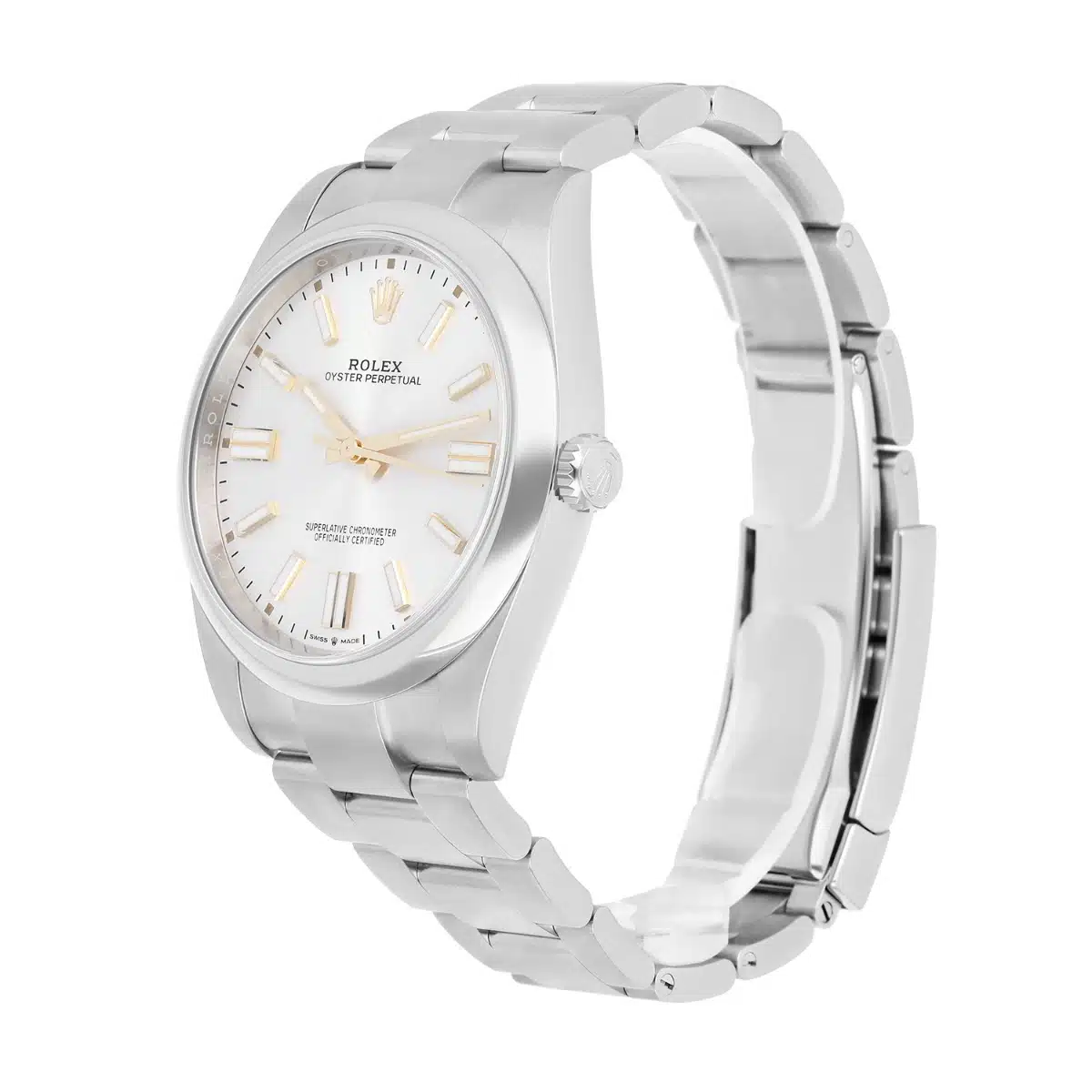 Rolex Oyster Perpetual 41mm 124300-0001 Silver Dial Never Worn 2024 Box And Papers – image 5
