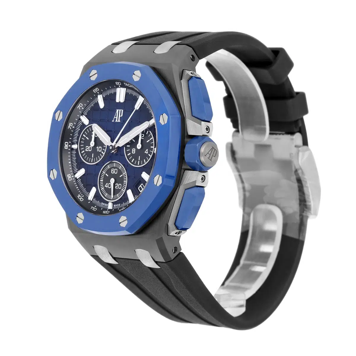 Audemars Piguet 26420CE.OO.A043VE.01 Royal Oak Offshore Blue Ceramic New/Unworn – image 5