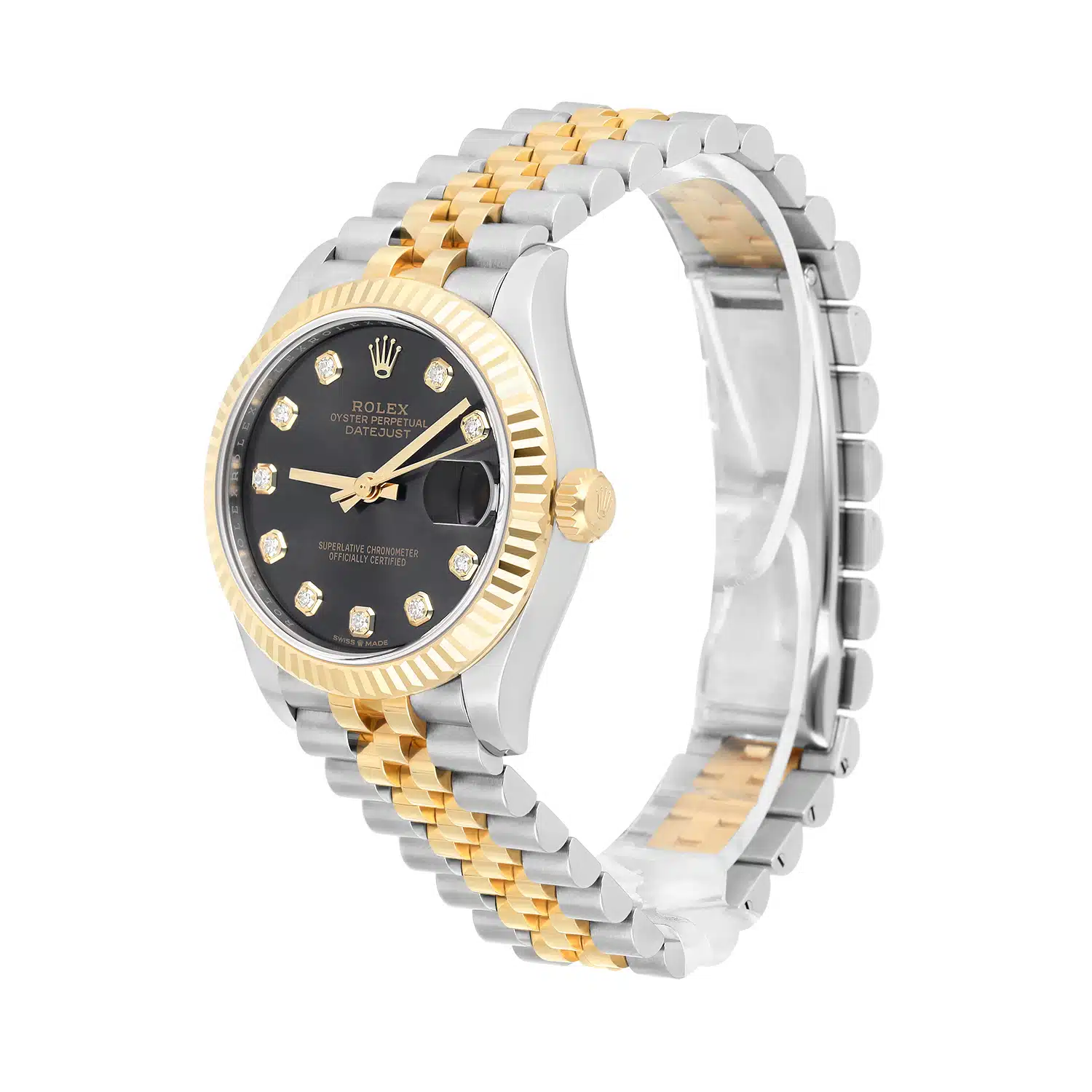 Rolex Datejust 31mm 278273 Two Tone Ladies Watch Grey Diamond Dial Complete – image 6