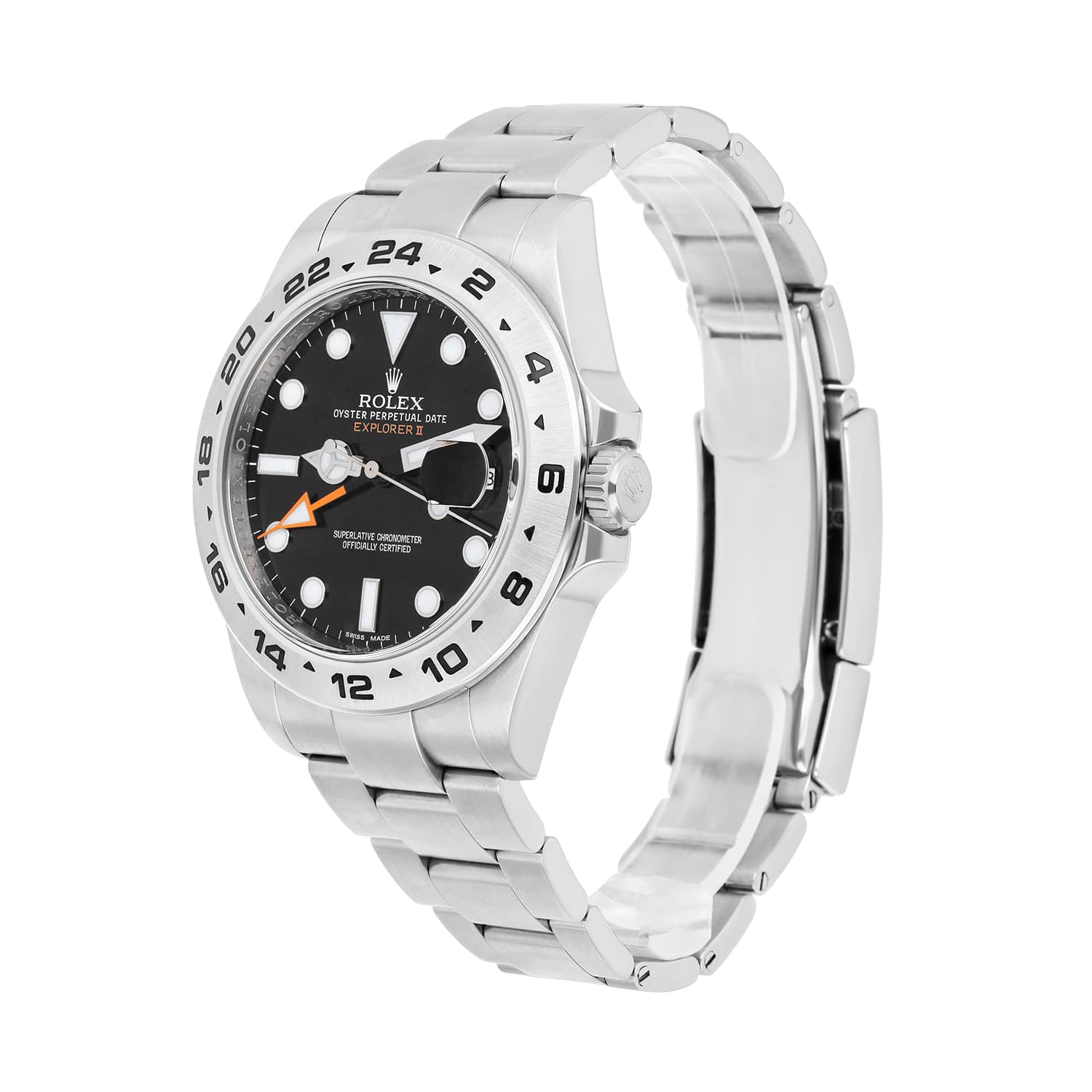 Rolex Explorer II Black Dial 42mm 216570 Stainless Steel Watch