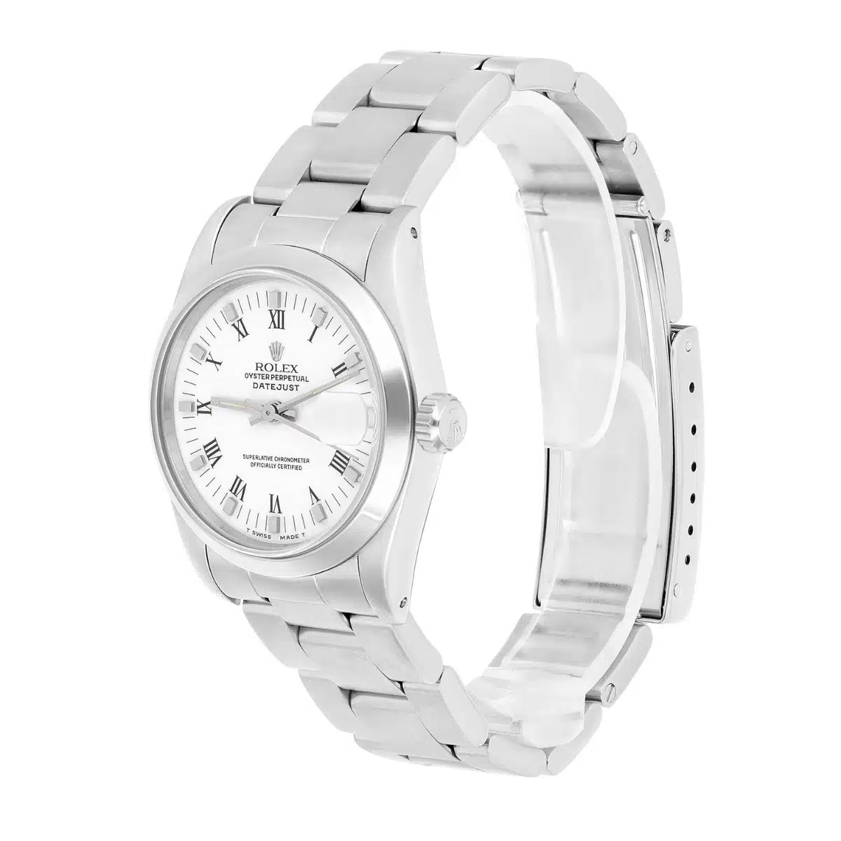 Rolex Datejust 31 Midsize White Dial Stainless Steel Watch Oyster Band 68240 – image 4