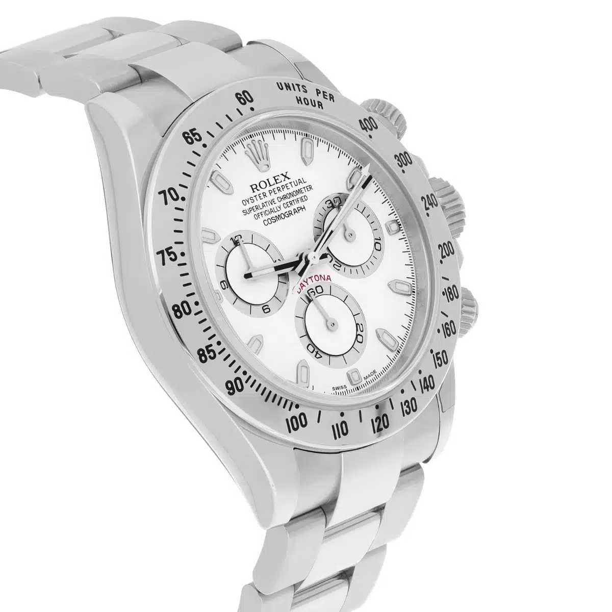 Rolex Cosmograph Daytona Stainless Steel 40mm White Dial Men's Watch 116520 B/P – image 5