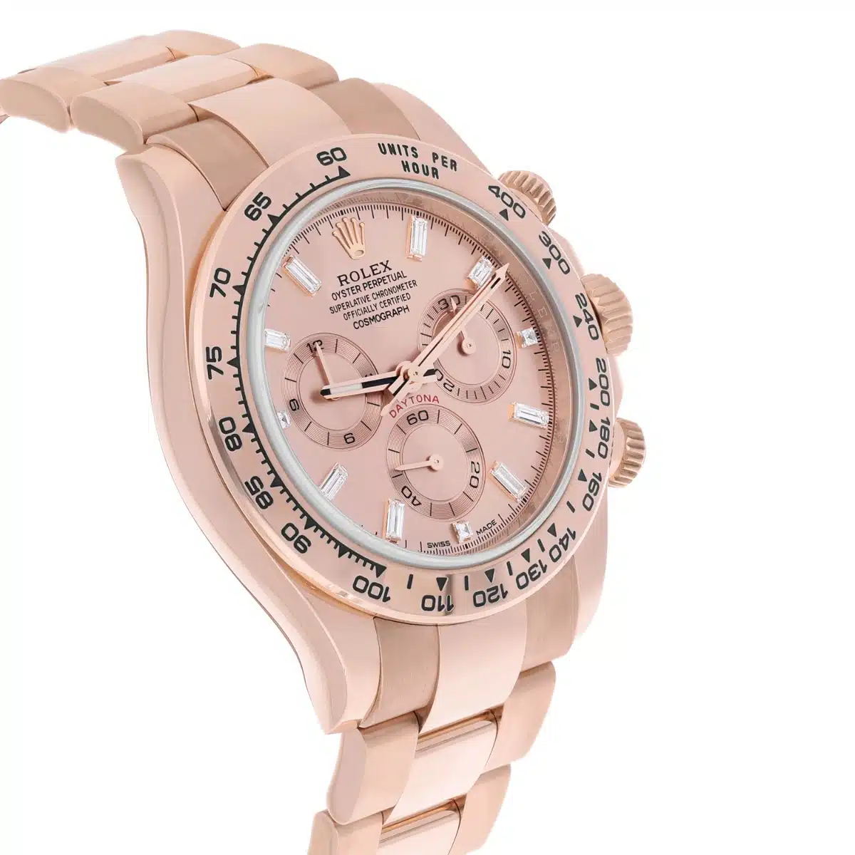 Rolex Cosmograph Daytona 116505-0017 Pink Diamond Dial 18K Rose Gold Box/Papers – image 5