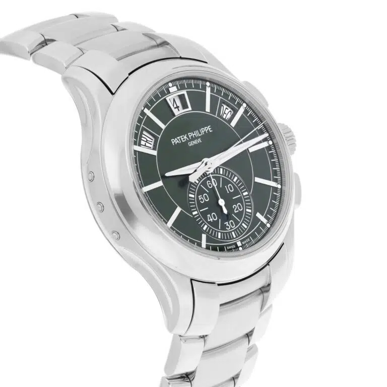 Patek Philippe Annual Calendar Complications 5905/1A-001 Stainless Steel Watch Green Dial – image 5