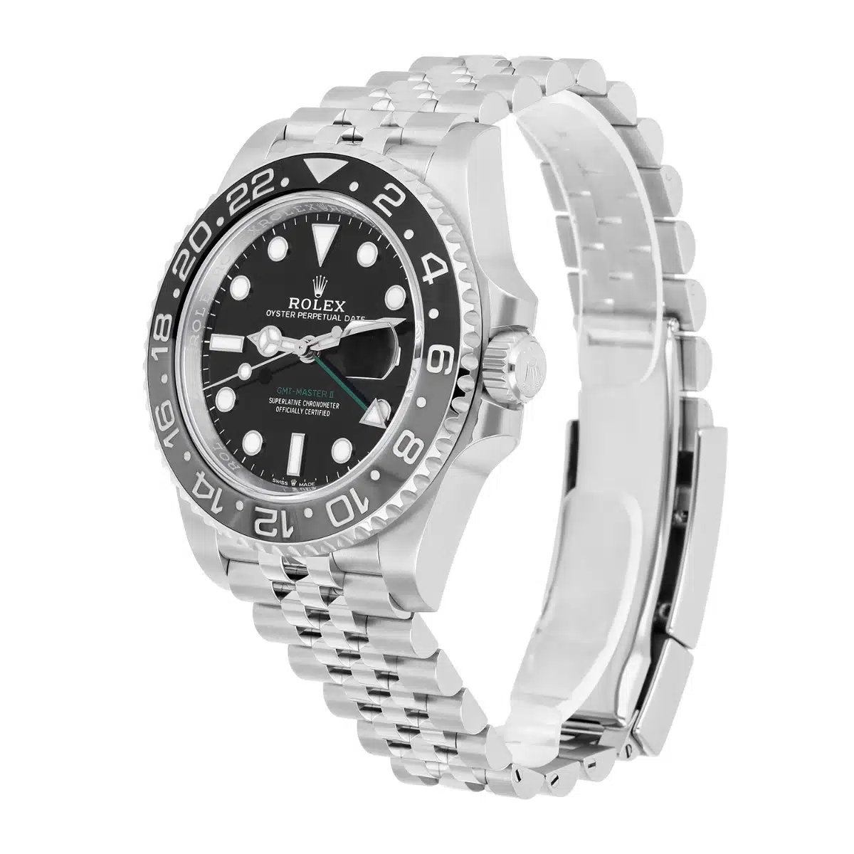 Rolex GMT-Master II 40mm 126710GRNR-0003 “Bruce Wayne” Jubilee Stainless Steel Black Dial 2026 – image 4