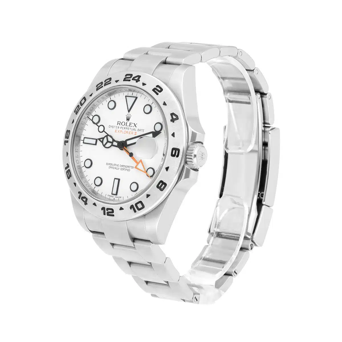 Rolex Explorer II 216570 White Dial Stainless Steel Mens Watch - 2019 – image 5