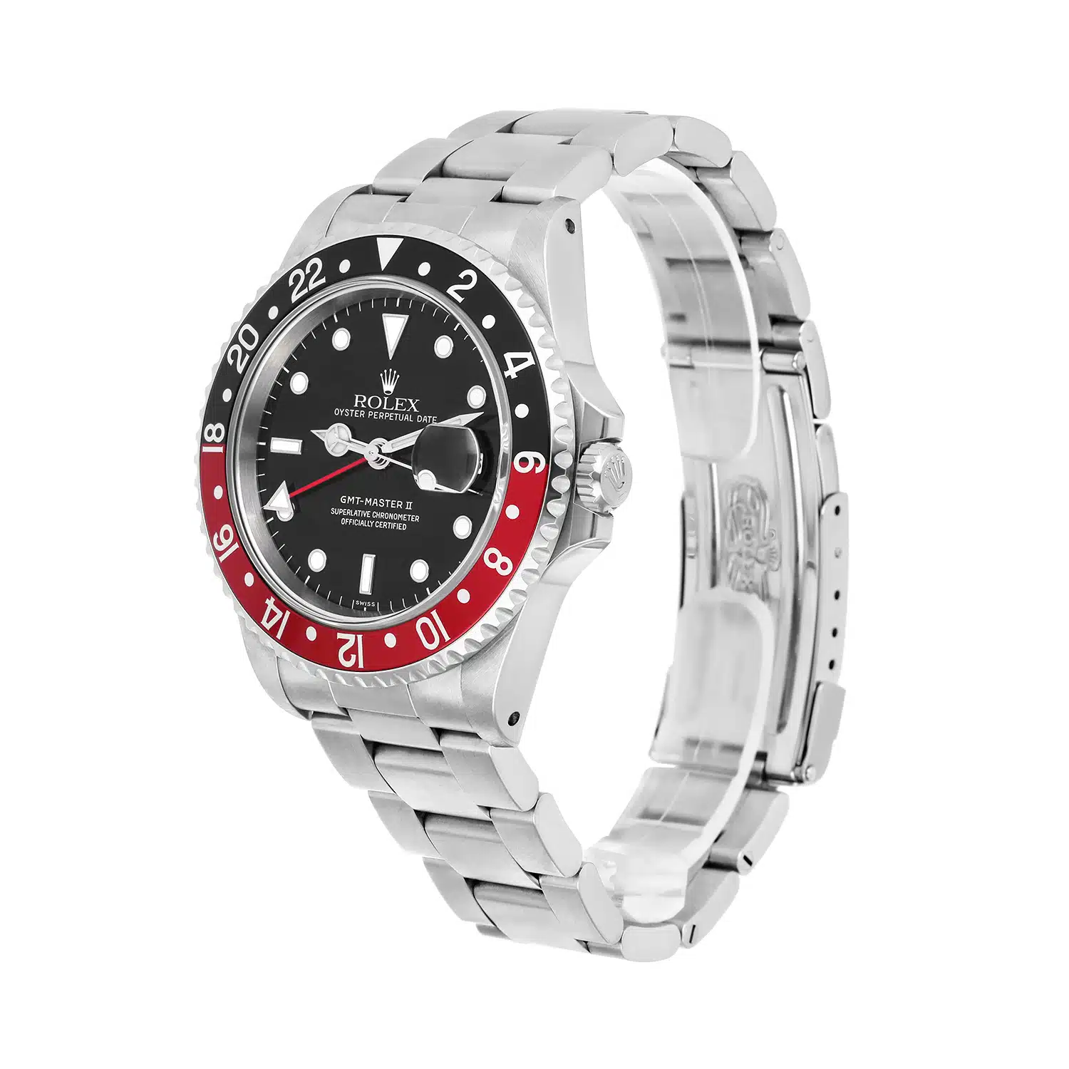 Rolex GMT-Master II "Coke" 16710 Stainless Steel Mens Watch Complete – image 5