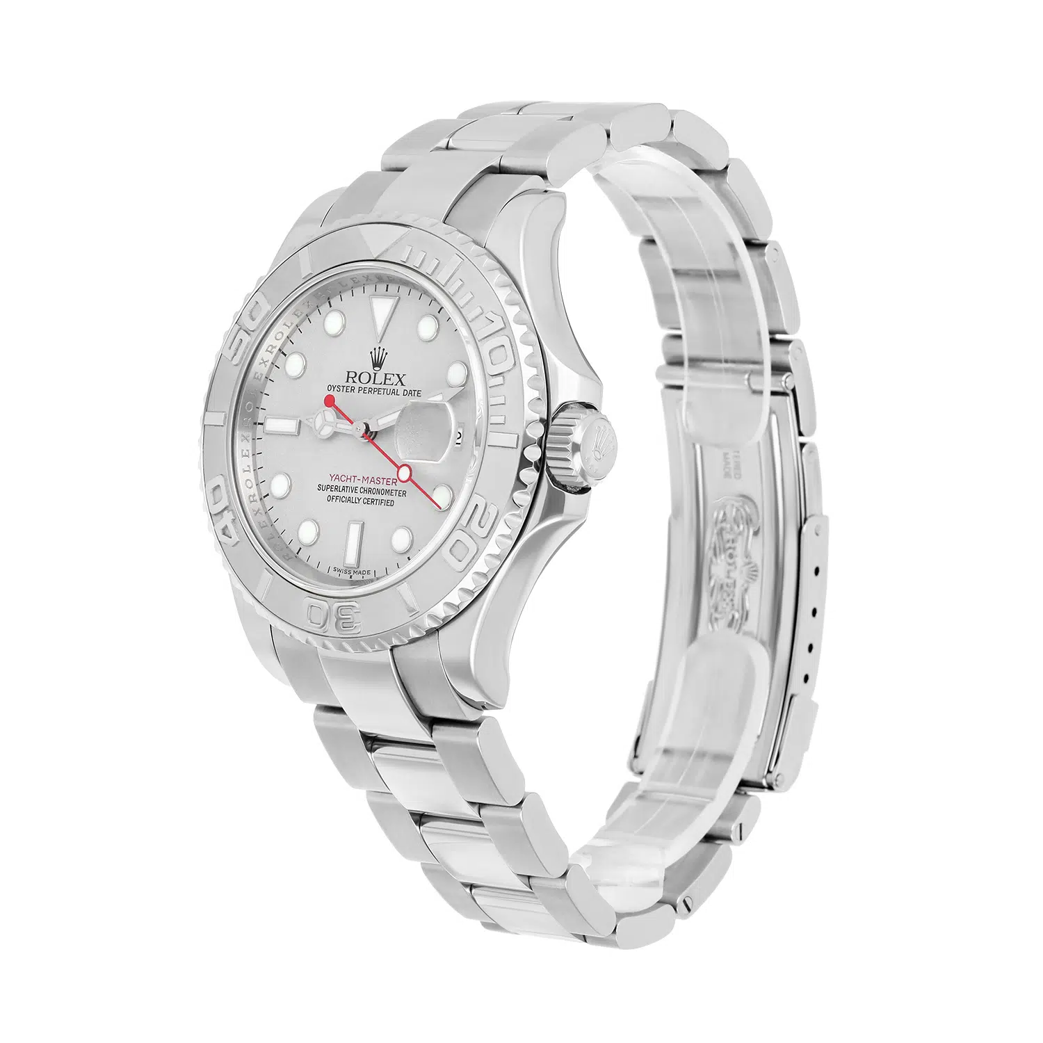 Rolex Yacht-Master Platinum Bezel 40mm Automatic Oyster Watch 16622 2008 – image 5