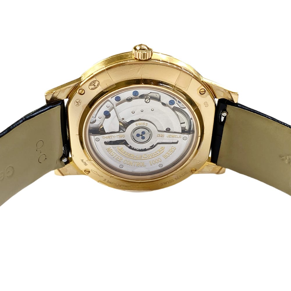 Jaeger-LeCoultre Rendez-Vous Q3542490 Rose Gold with Black Leather Watch White Dial 2018