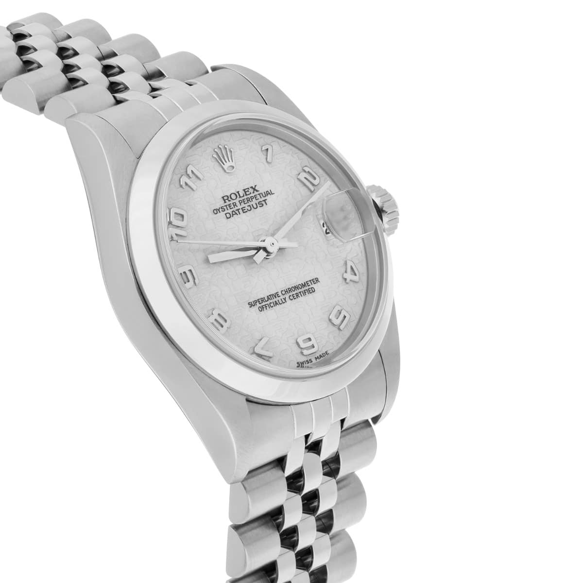 Rolex Datejust 31mm 78240 Silver Arabic Dial Stainless Steel Watch Circa - 1999