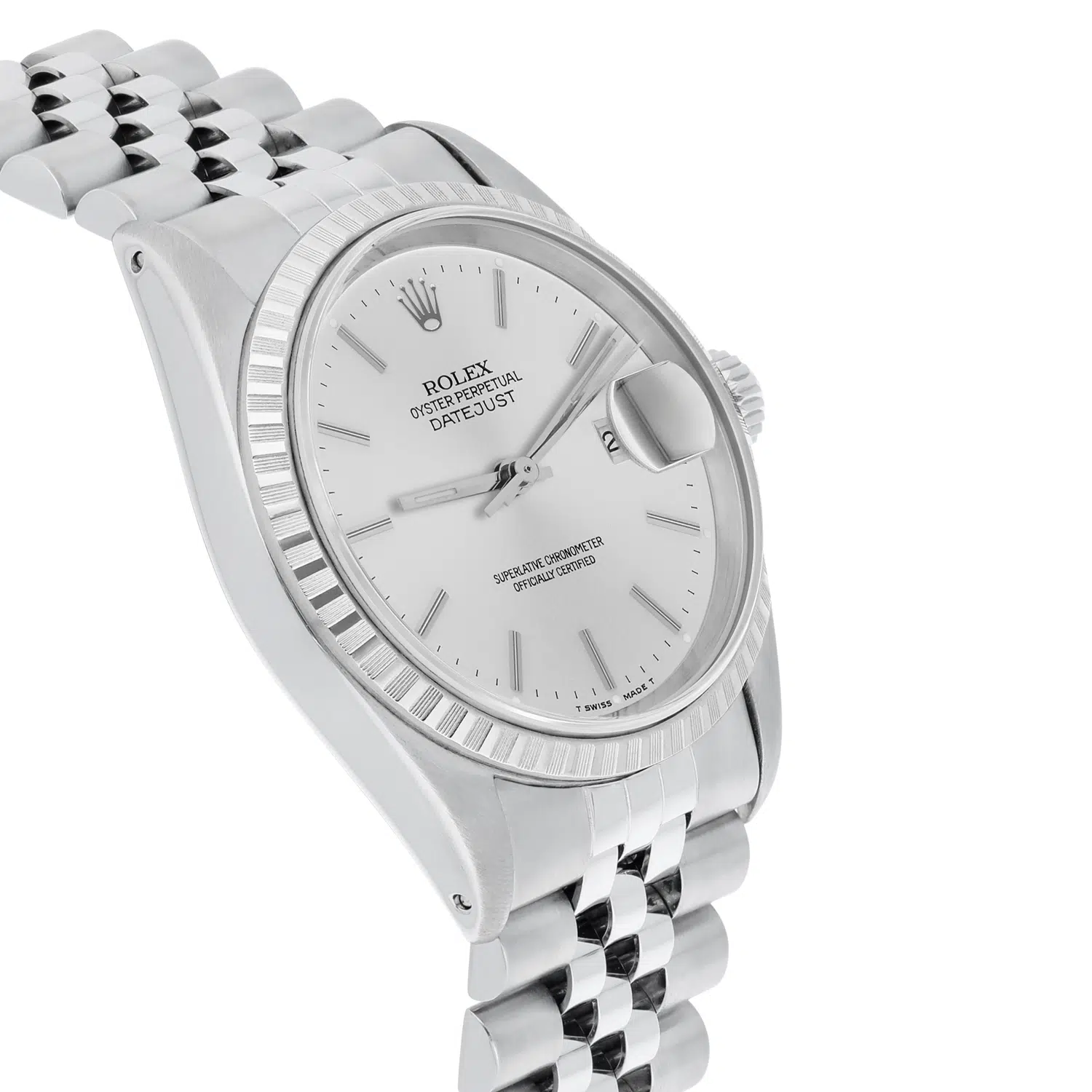 Rolex Datejust 36mm Stainless Steel 16030 Silver RT Index Dial, Circa 1979 – image 5