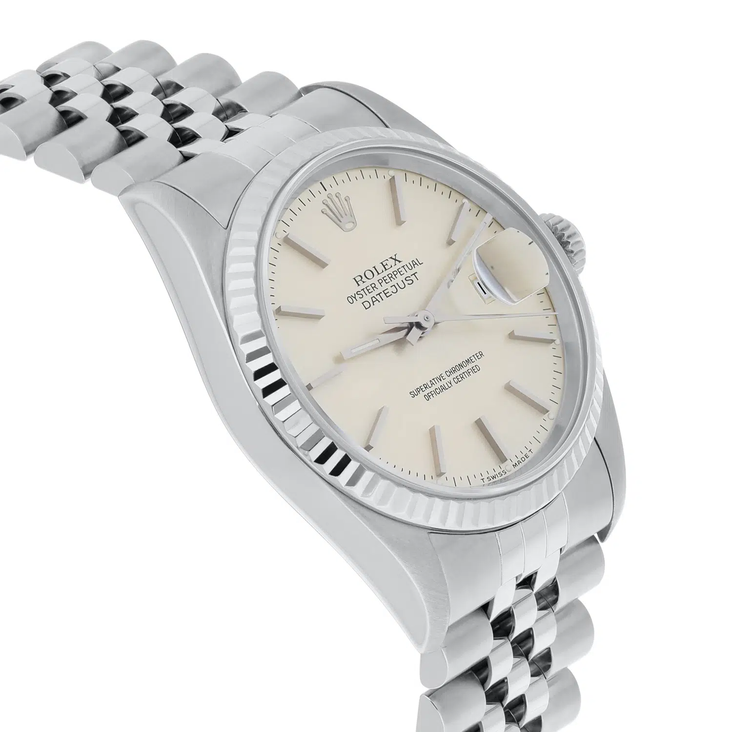 Rolex Datejust 36mm Stainless Steel 16234 Silver Dial, Jubilee Circa - 1993 – image 4