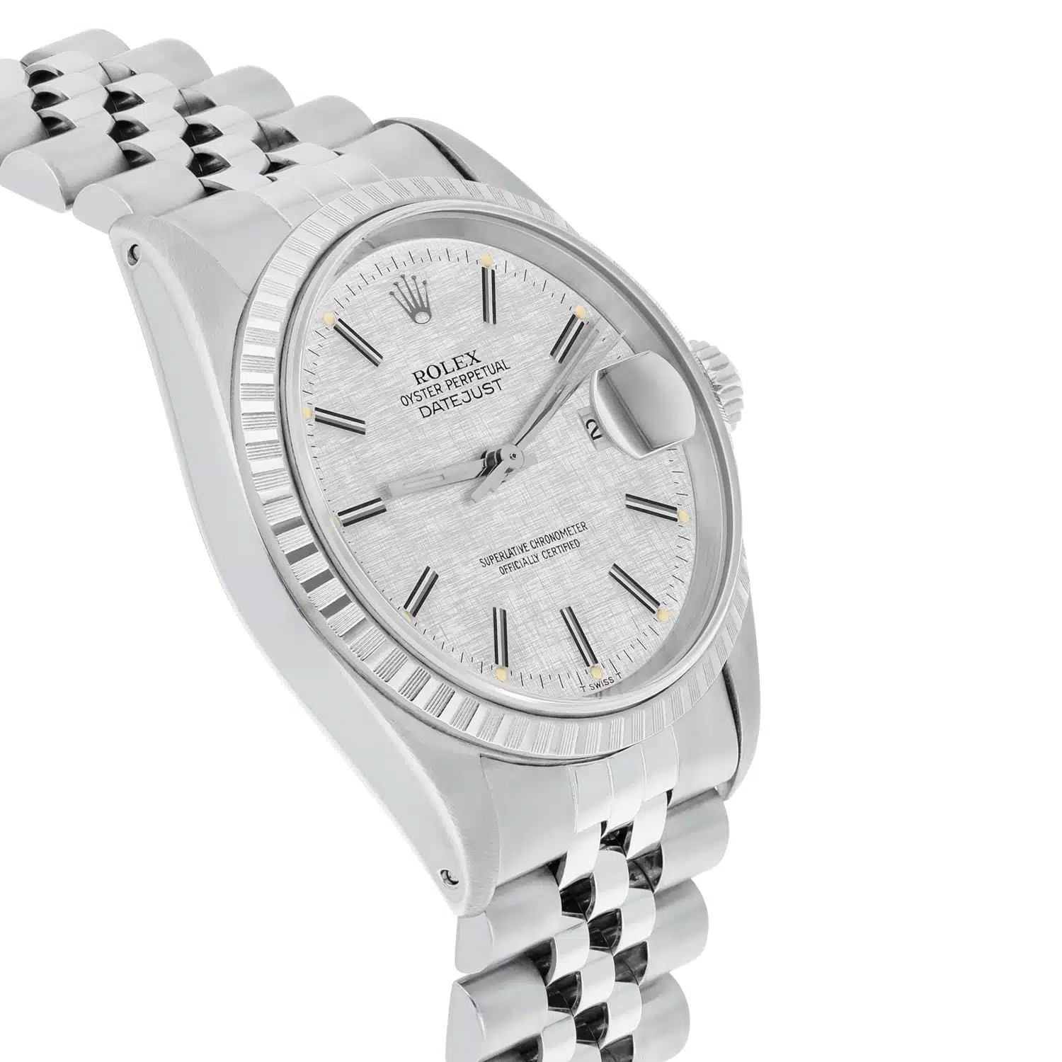 Rolex Datejust 36mm Stainless Steel 16030 Silver Index Dial, Circa 1986 – image 5