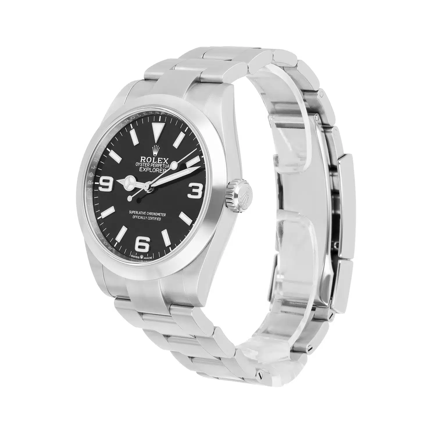 Rolex Explorer Automatic Chronometer Black Dial Men's Watch 224270 Unworn – image 4