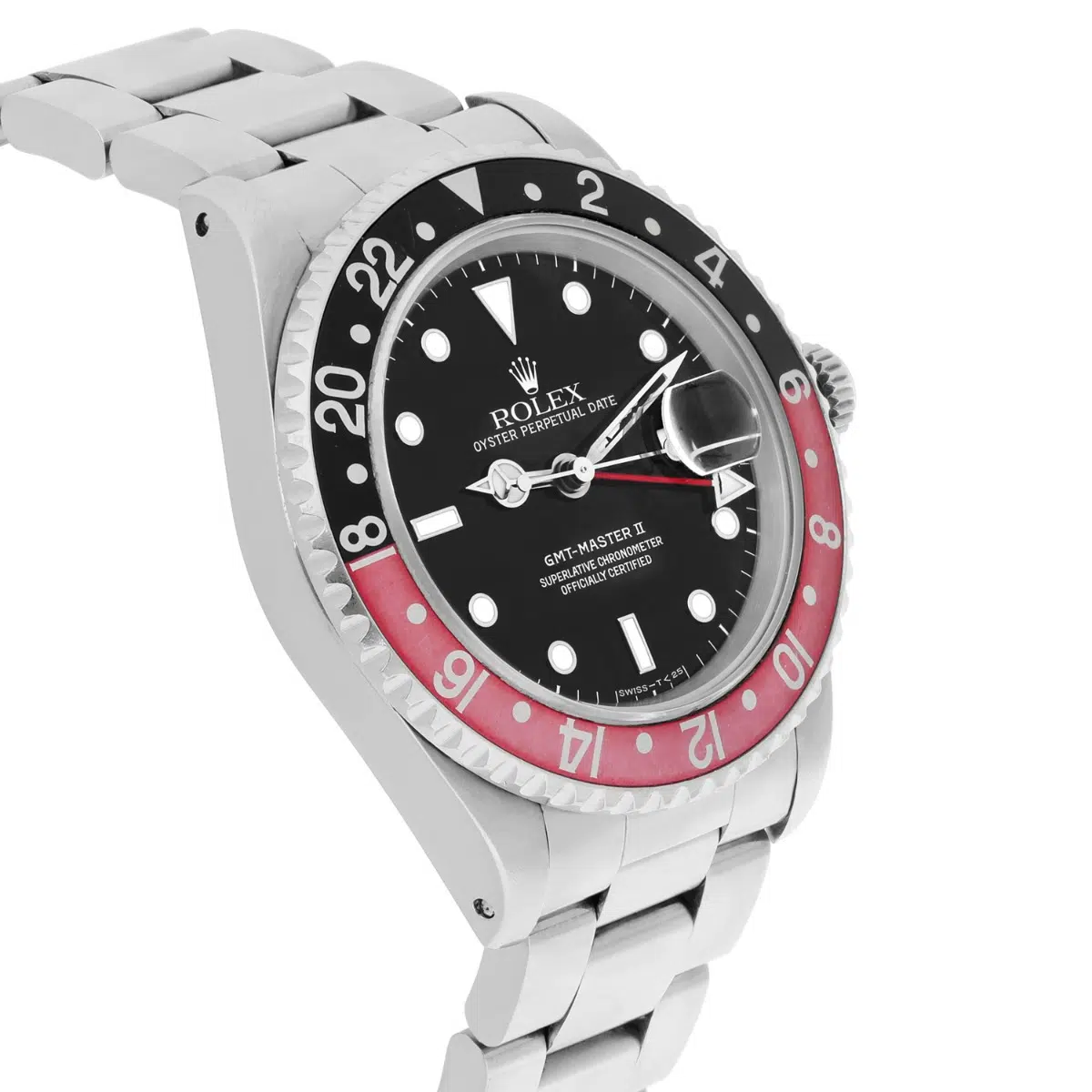 Rolex GMT-Master 40mm COKE Black Stainless Steel Watch Black/Red 16710 Year 1995 – image 5