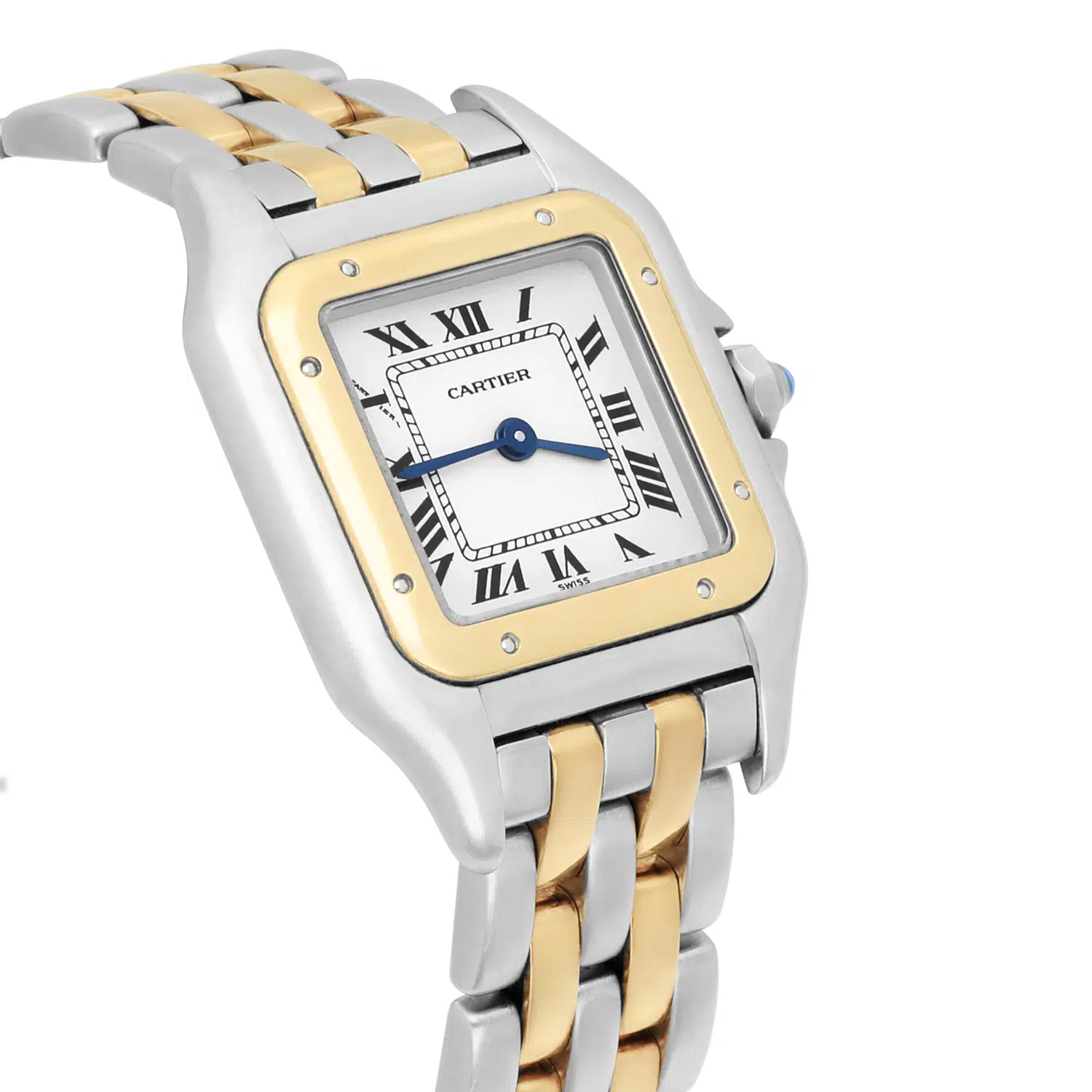 Cartier Panthère W25029b6 Panthere Ladies 18k Yellow Gold And Stainless Steel Quartz Complete Set – image 5