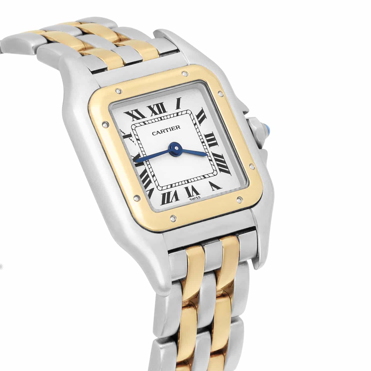 Cartier Panthère W25029b6 Ladies 18k Yellow Gold And Stainless Steel Quartz