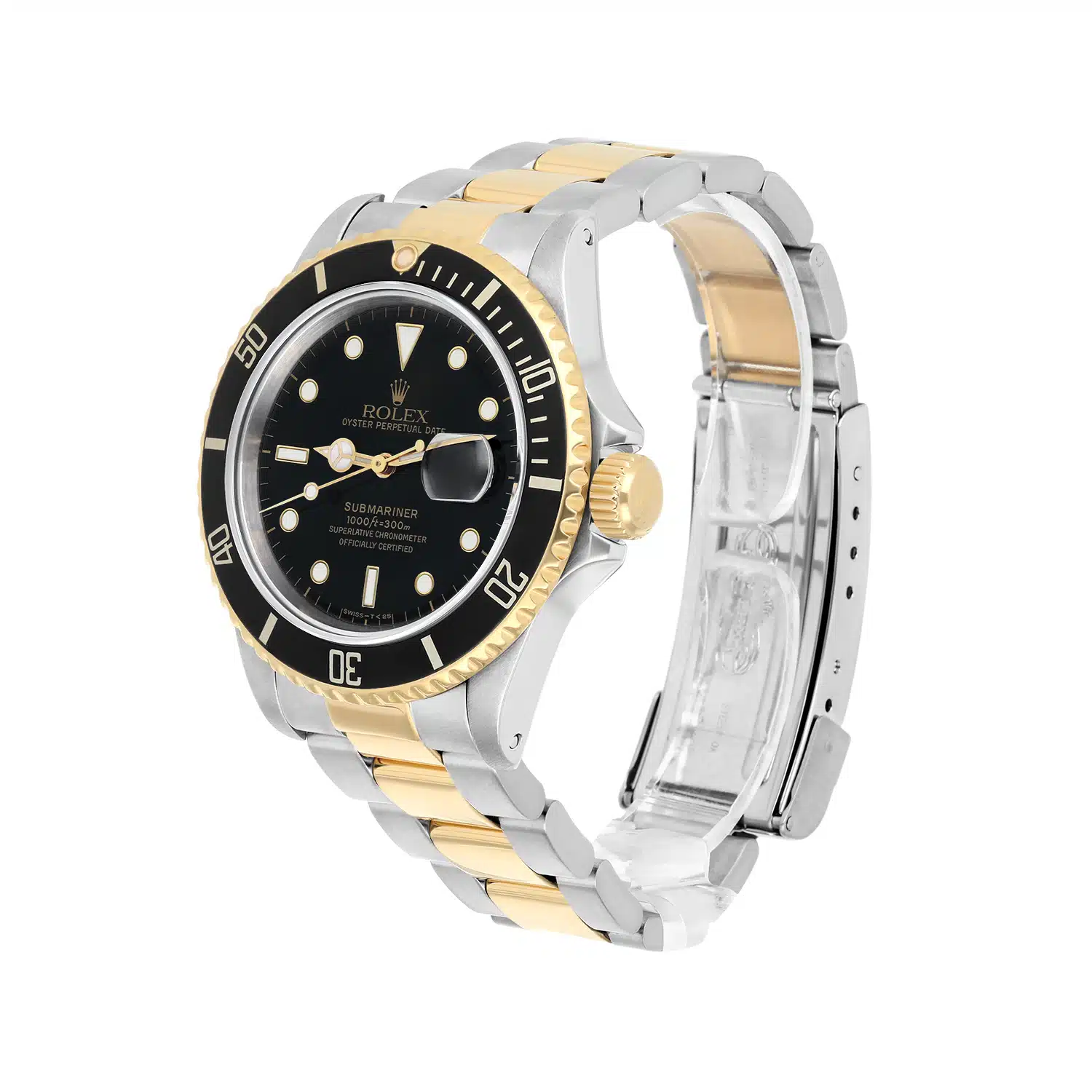 Rolex Submariner 40mm 2tone Yellow Gold/Stainless Steel Watch 16803 Circa 1987 – image 5