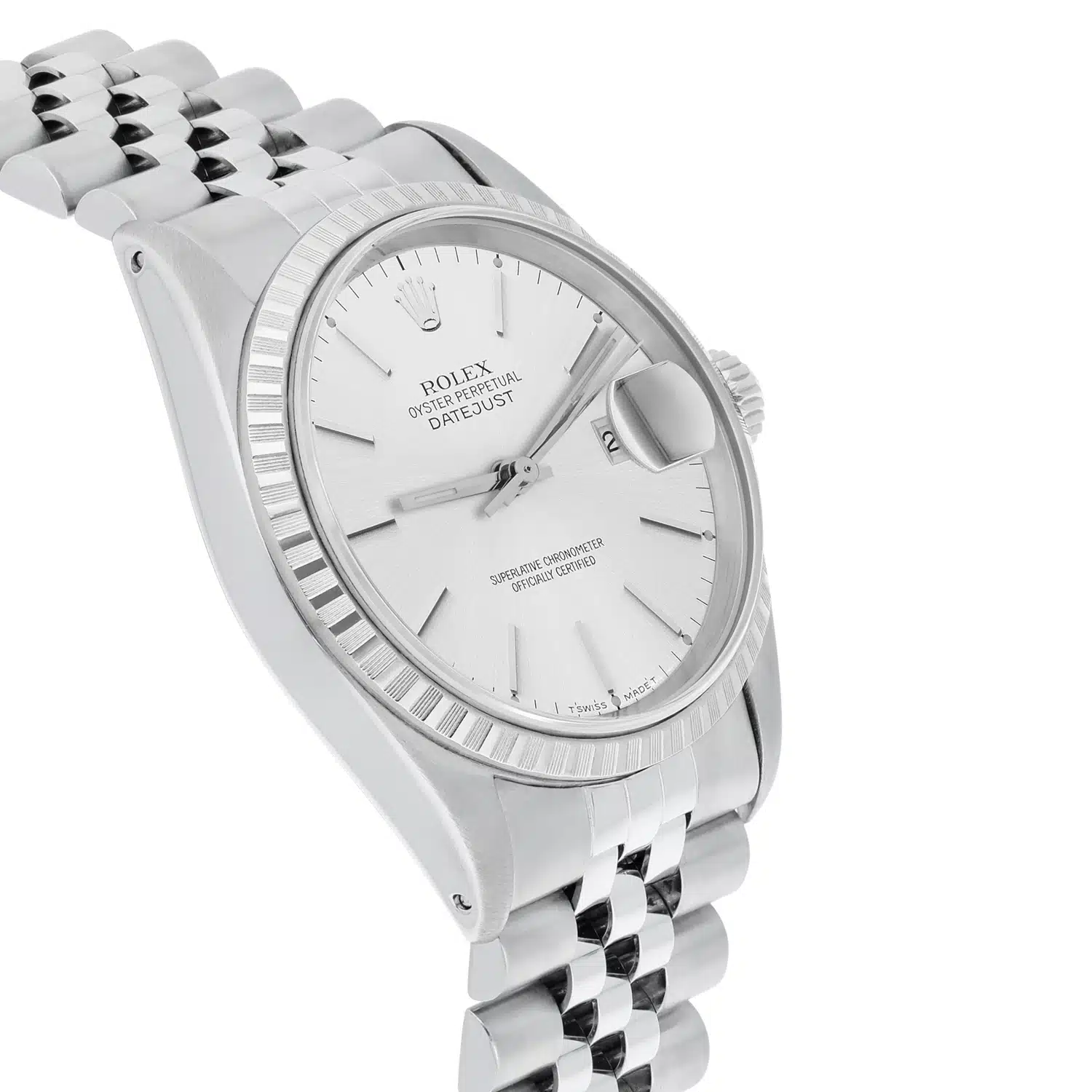 Rolex Datejust 36mm Stainless Steel 16030 Silver Index Dial, Circa 1982 – image 5