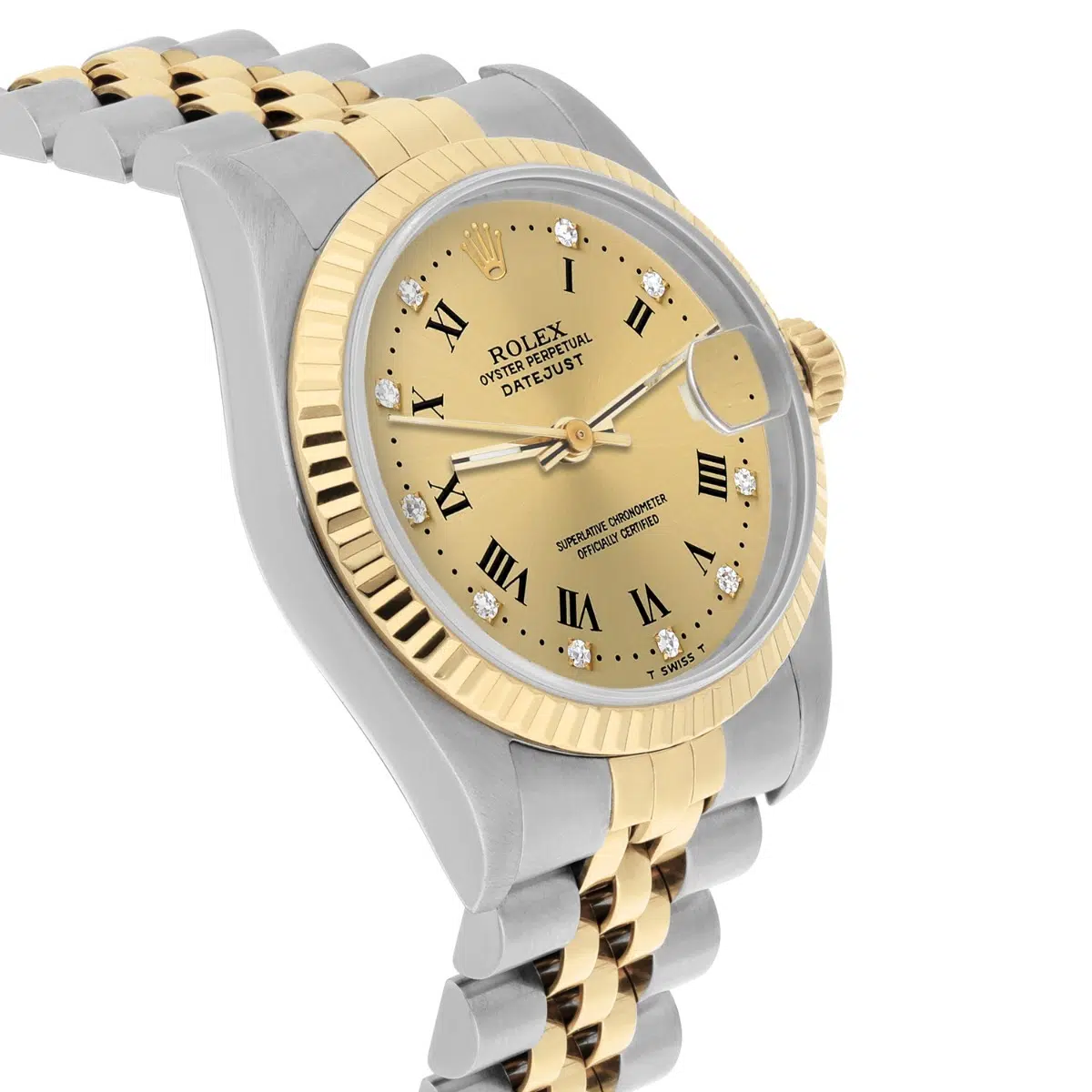Rolex Datejust 31mm 68273 Champagne Dial Stainless Steel/Yellow Gold Watch Circa 1993 – image 5