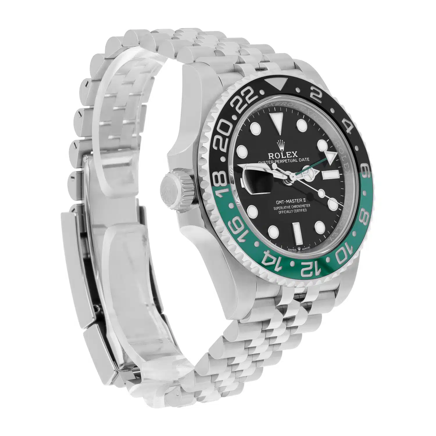 Rolex GMT-Master II 126720VTNR “Sprite” Left Hand Watch Jubilee Band Complete – image 5