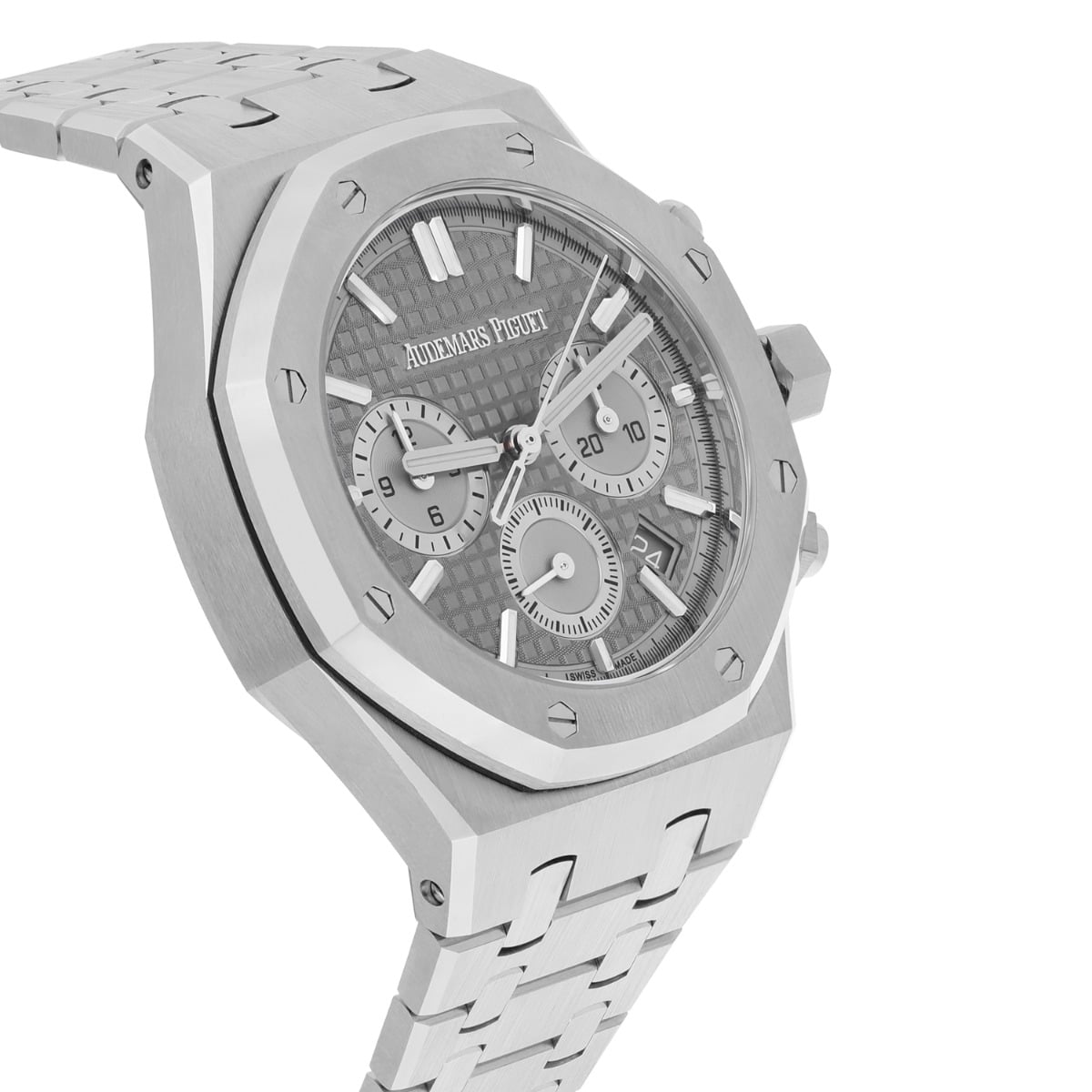 Audemars Piguet Royal Oak 38mm Grey Dial CHRONOGRAPH Ref# 26715ST.OO.1356ST.02