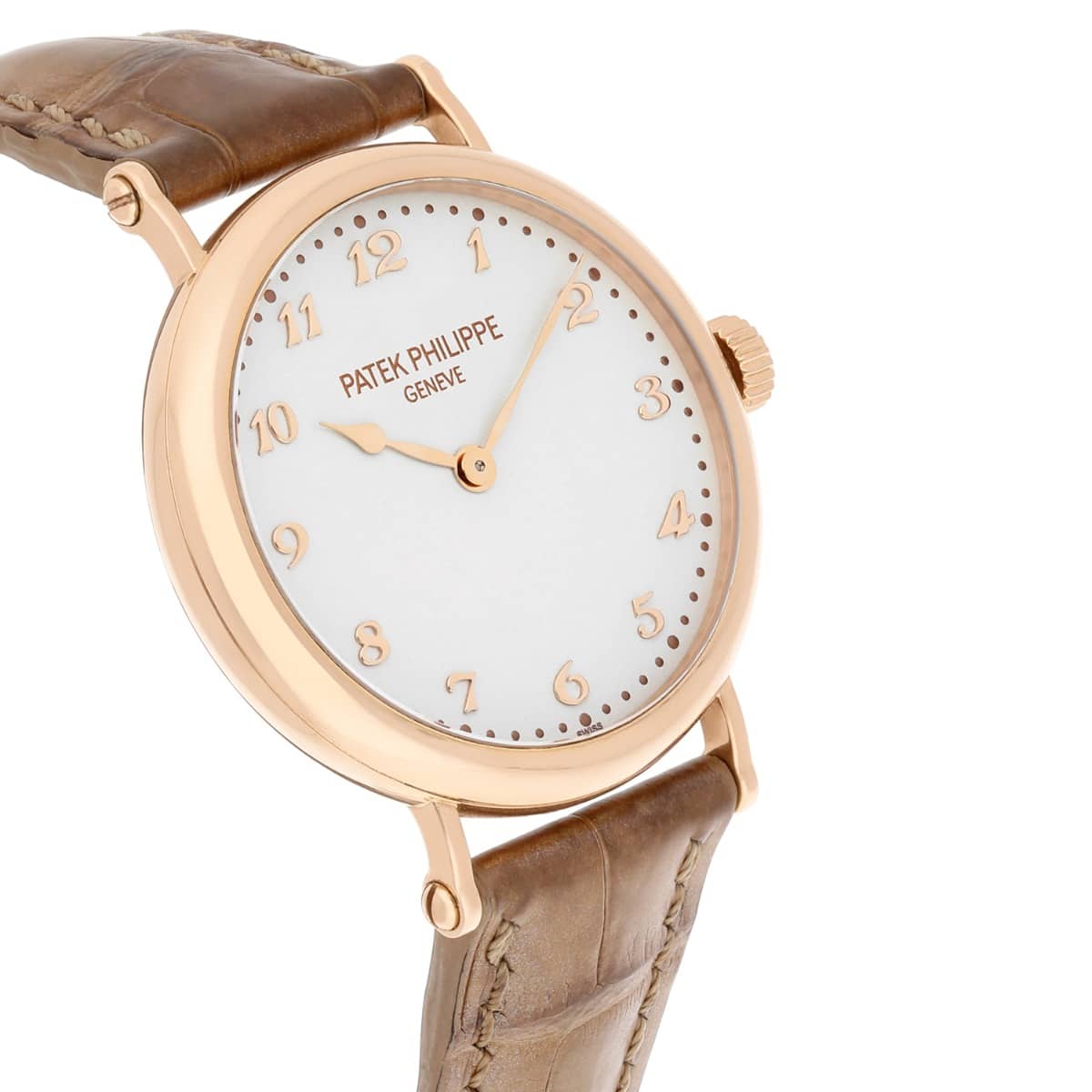 Patek Philippe Calatrava Thin 7200R-001 18kt Rose Gold Automatic Ladies Watch