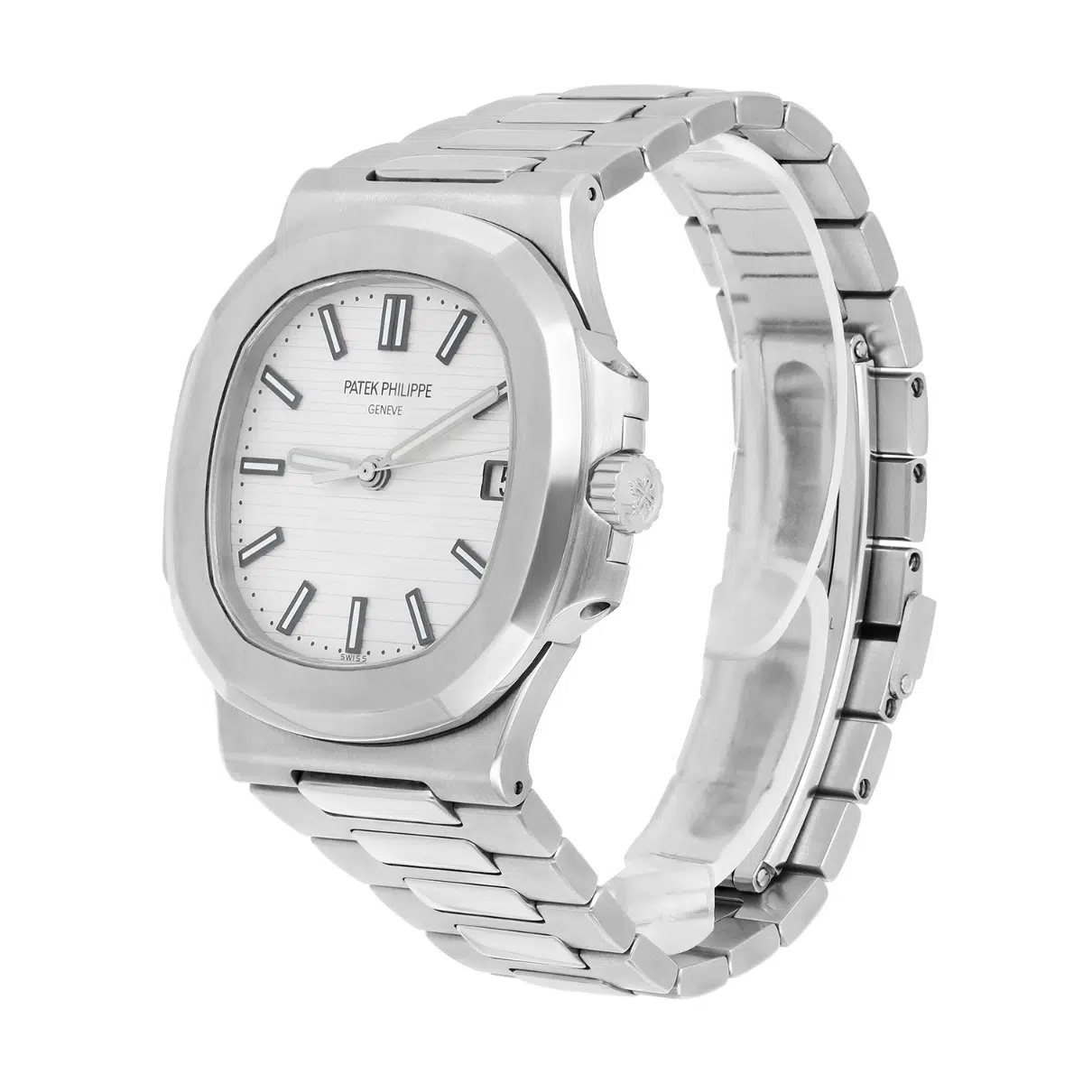 Patek Philippe Nautilus 5711/1A-011 Watch 40MM White Index Hour Markers Dial Stainless Steel – image 3