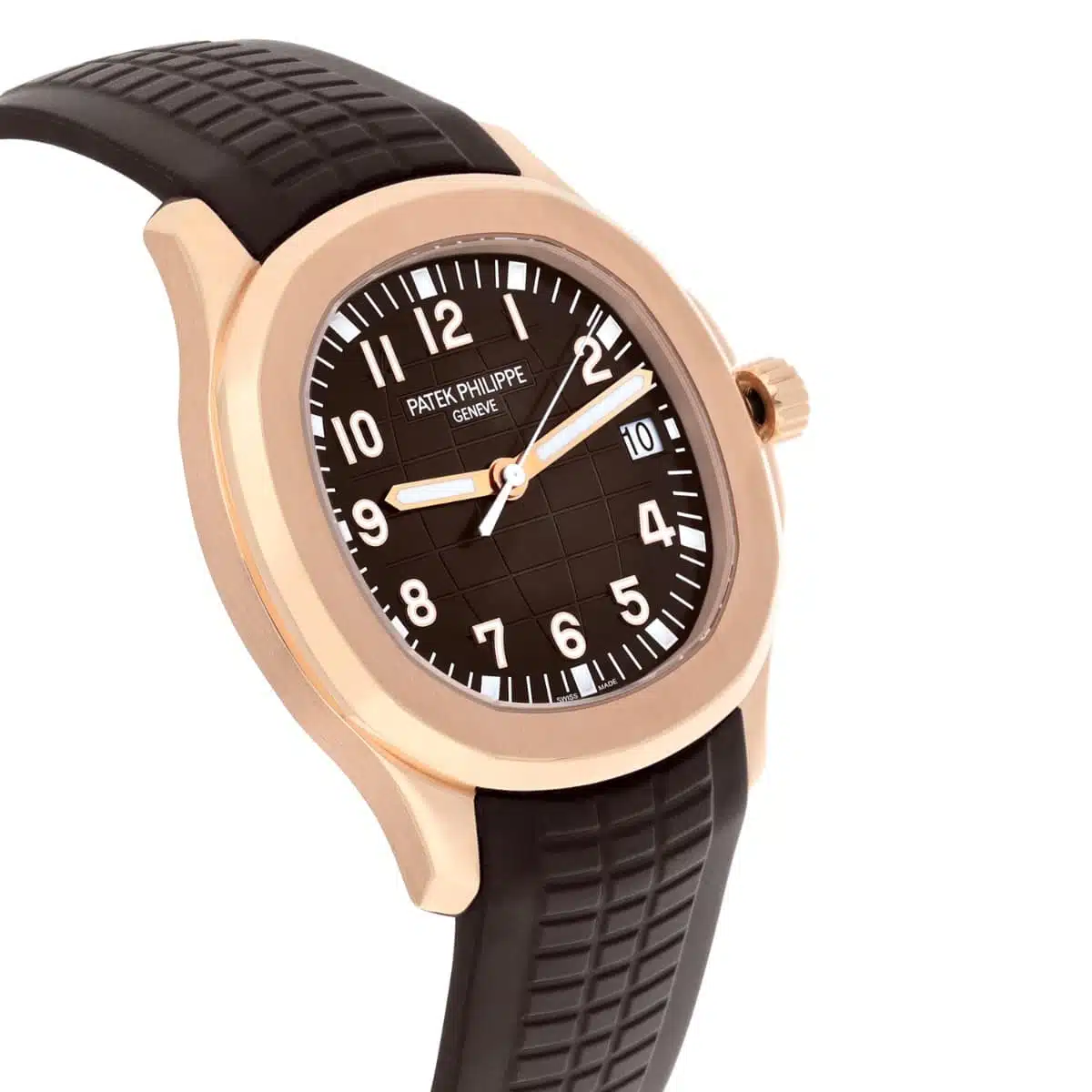 Patek Philippe Aquanaut 5167R Rose Gold With Brown Rubber Watch – image 5