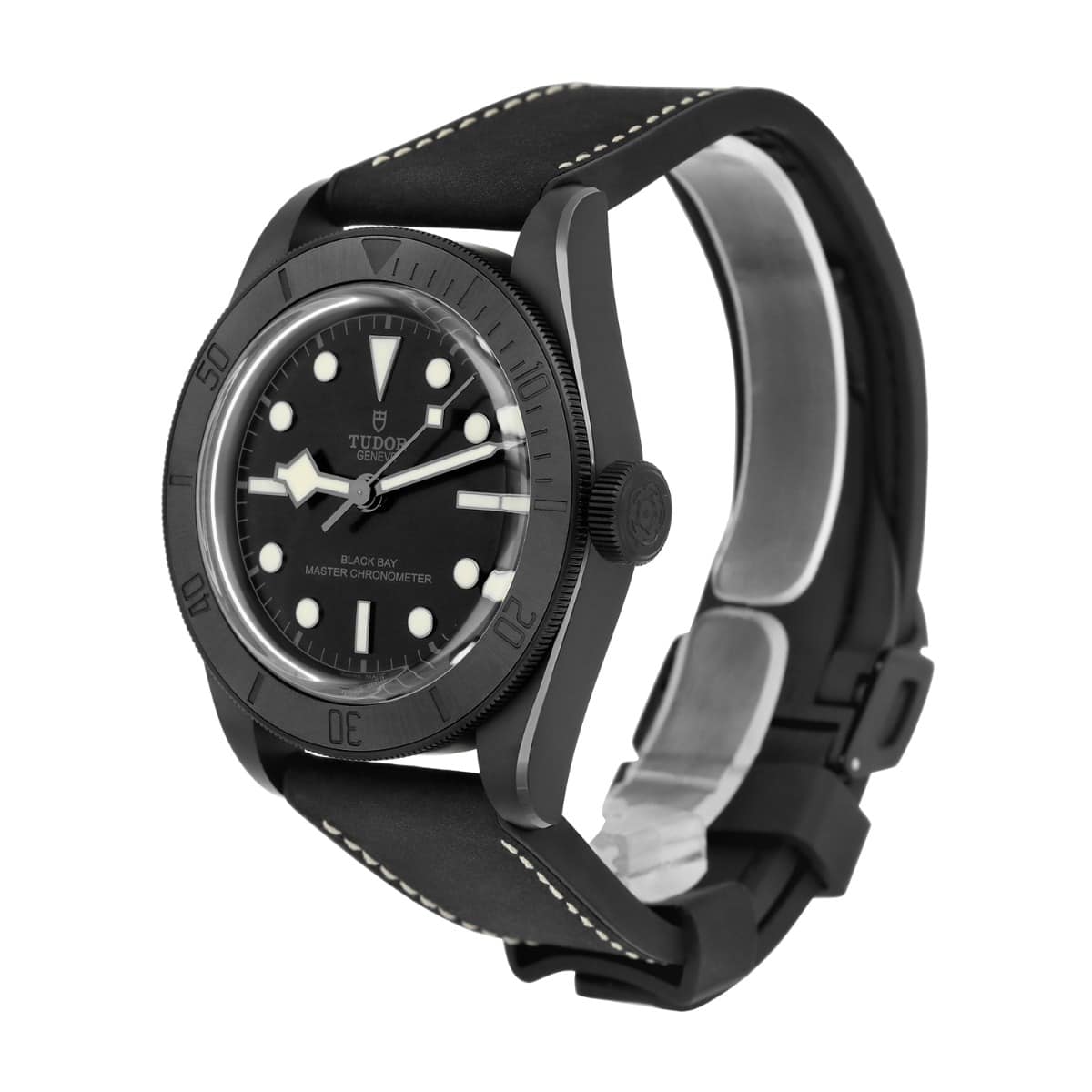 Tudor Black Bay 79210CNU-0001 Black Ceramic Leather Strap