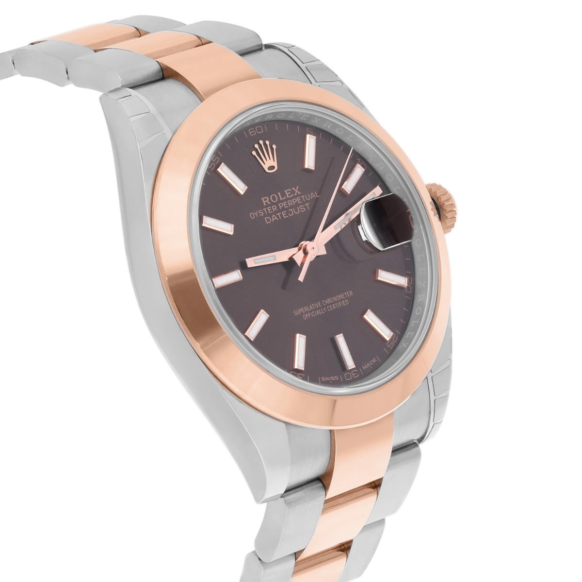 Rolex Datejust 41mm 126301 Stainless Steel/Rose Gold Jubilee Mens Watch
